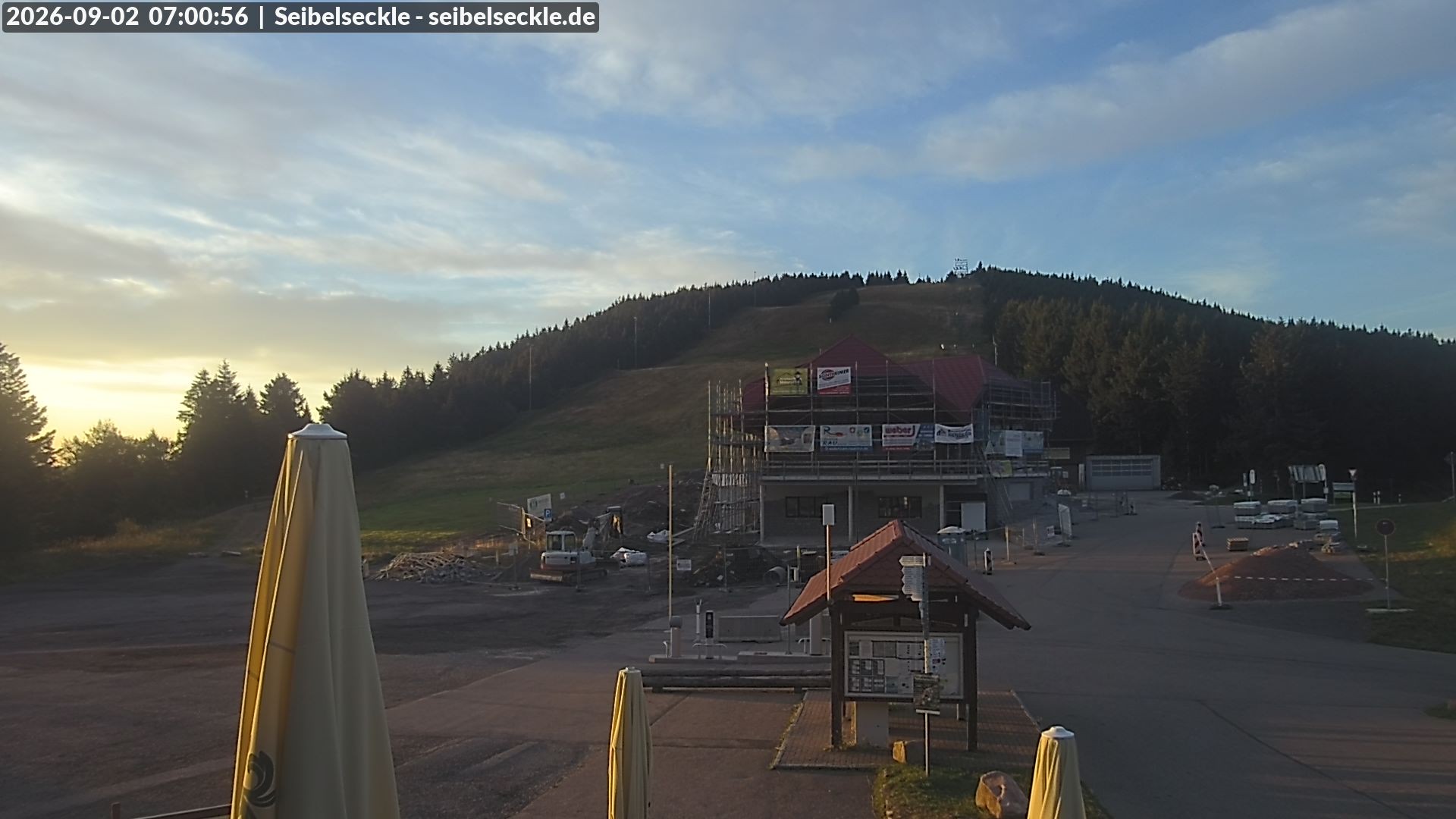 Archived image Webcam Seibelseckle the slope