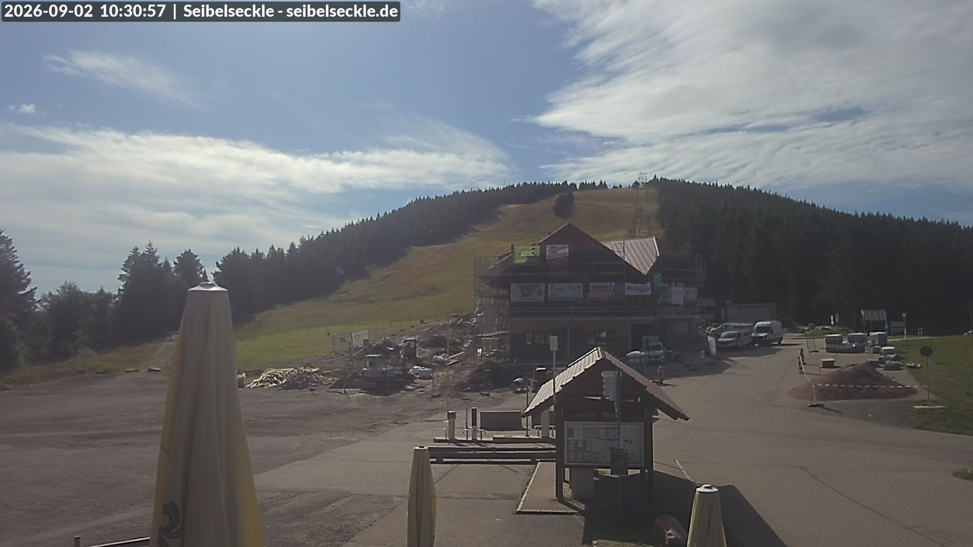 Archived image Webcam Seibelseckle the slope