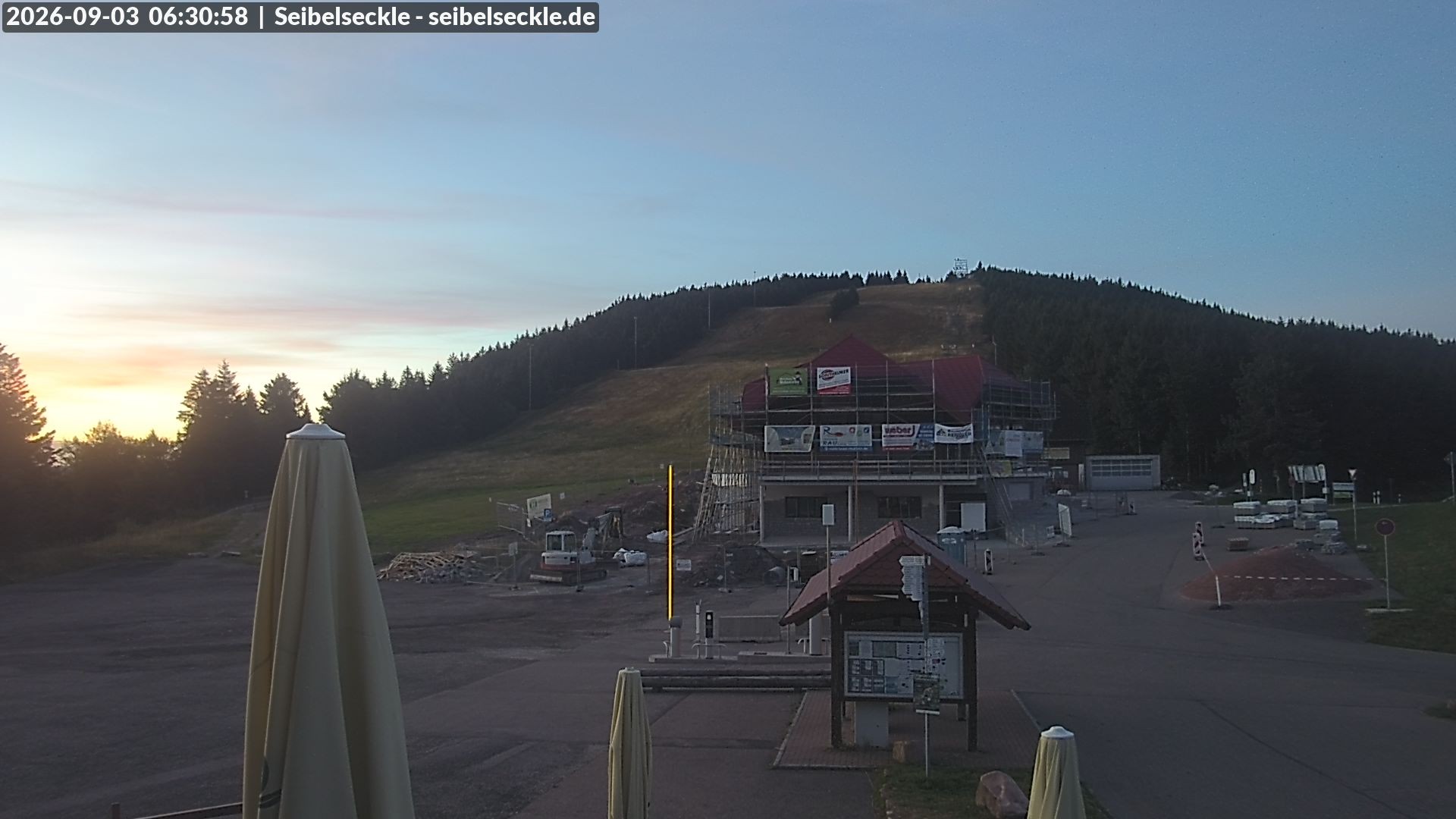 Archived image Webcam Seibelseckle the slope