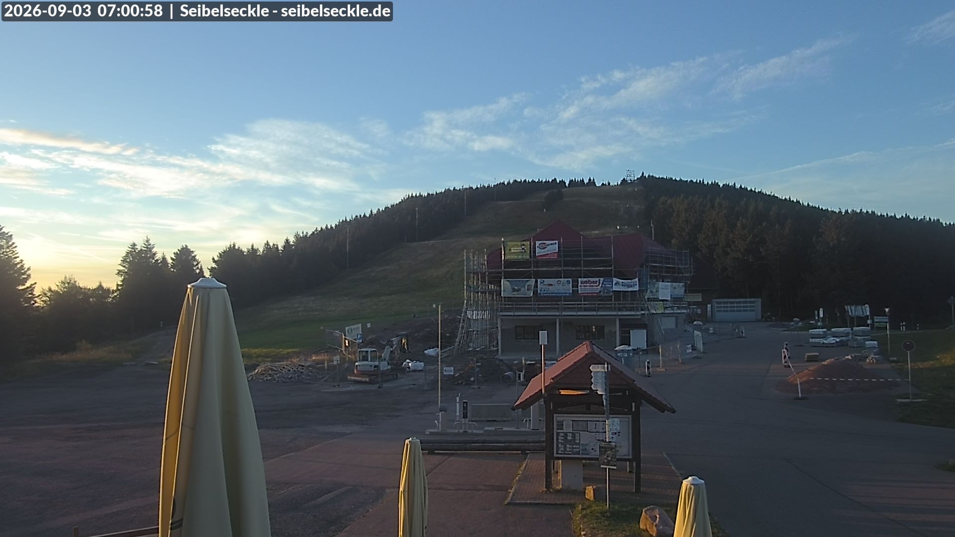 Archived image Webcam Seibelseckle the slope