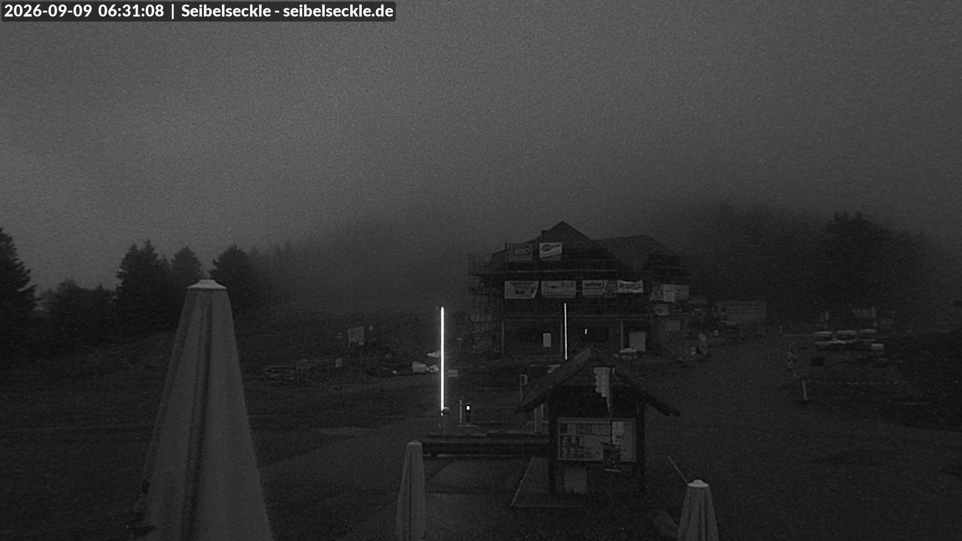 Archiv Foto Webcam Seibelseckle Blick auf die Piste