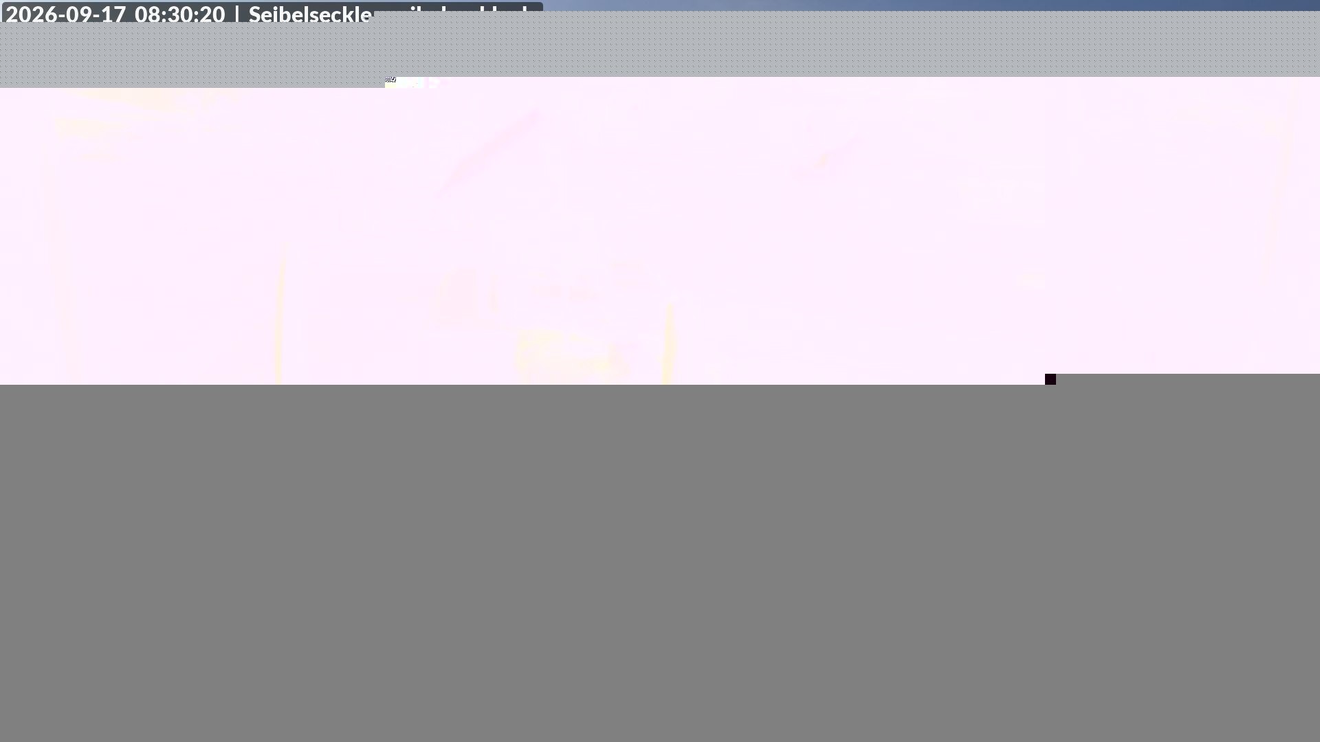 Archived image Webcam Seibelseckle the slope