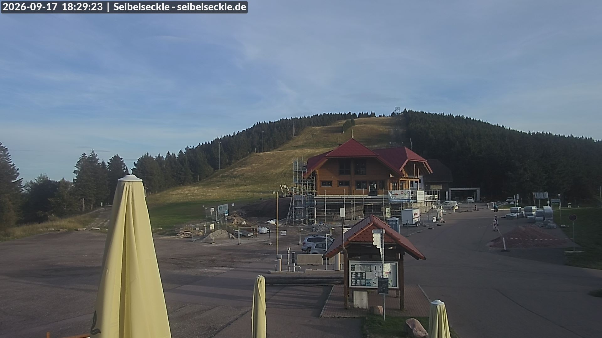Archived image Webcam Seibelseckle the slope