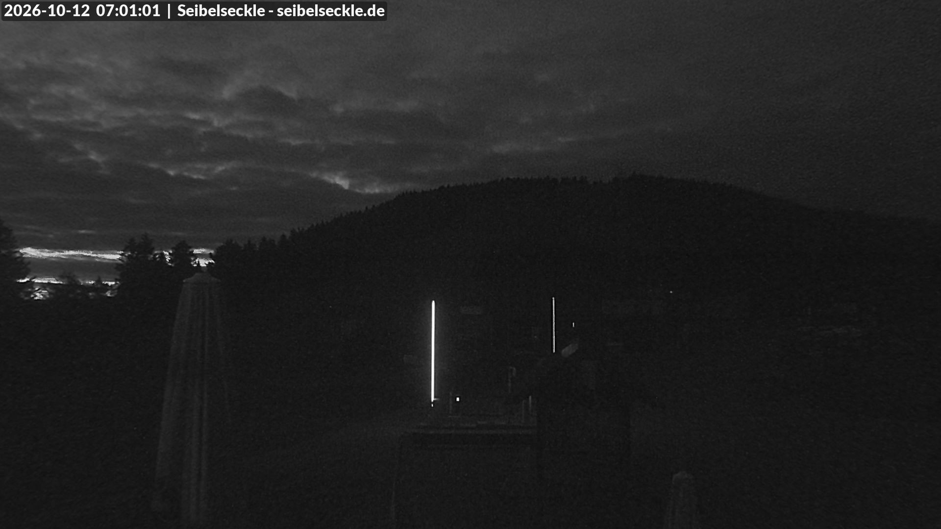 Archiv Foto Webcam Seibelseckle Blick auf die Piste