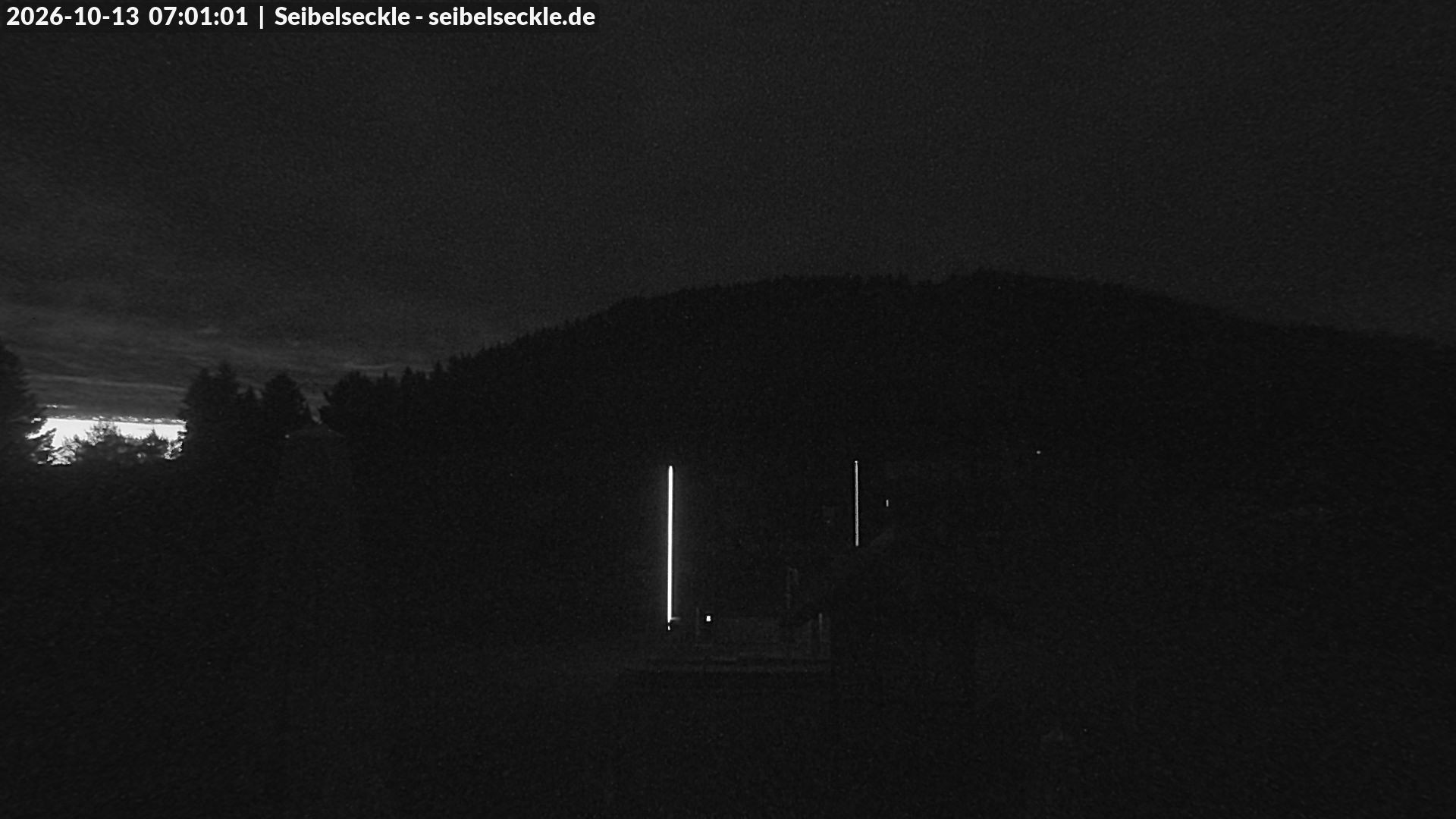 Archiv Foto Webcam Seibelseckle Blick auf die Piste
