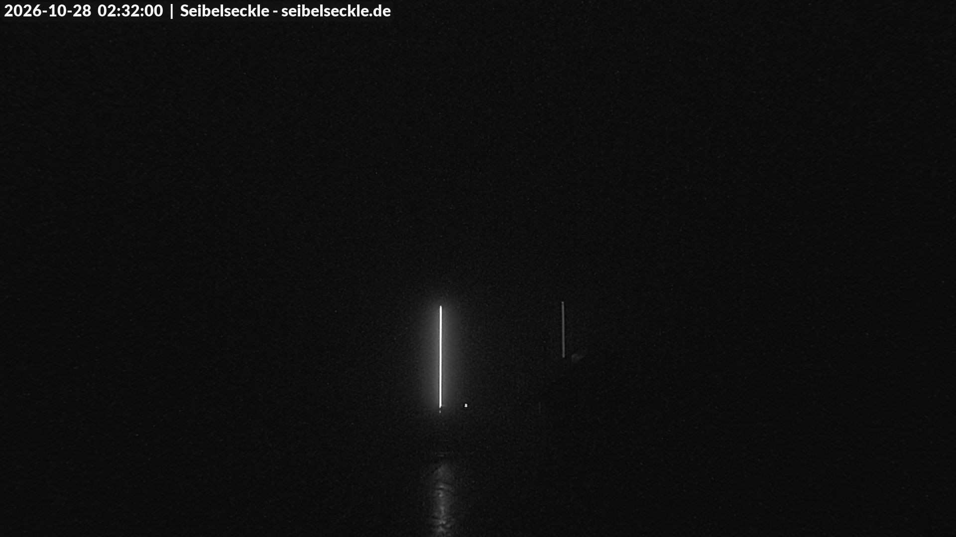 Archiv Foto Webcam Seibelseckle Blick auf die Piste