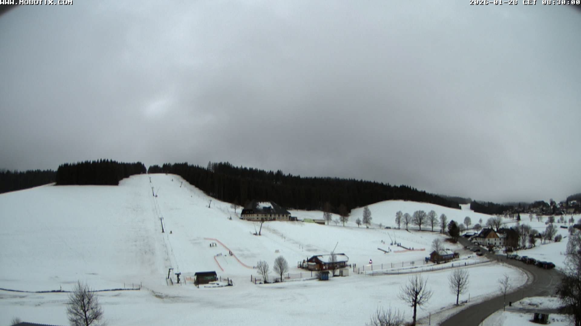 Archived image Webcam Schneeberg ski lift (Titisee)