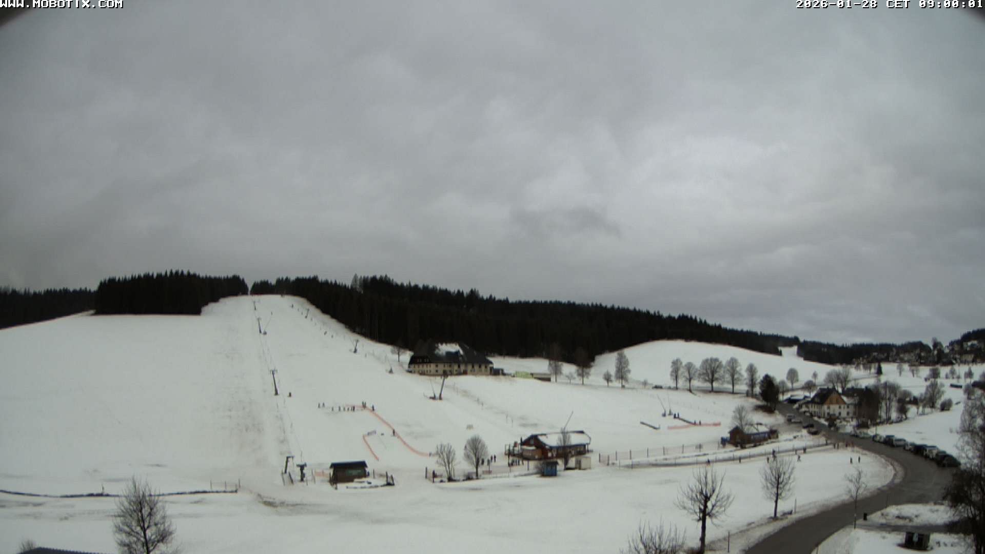 Archived image Webcam Schneeberg ski lift (Titisee)