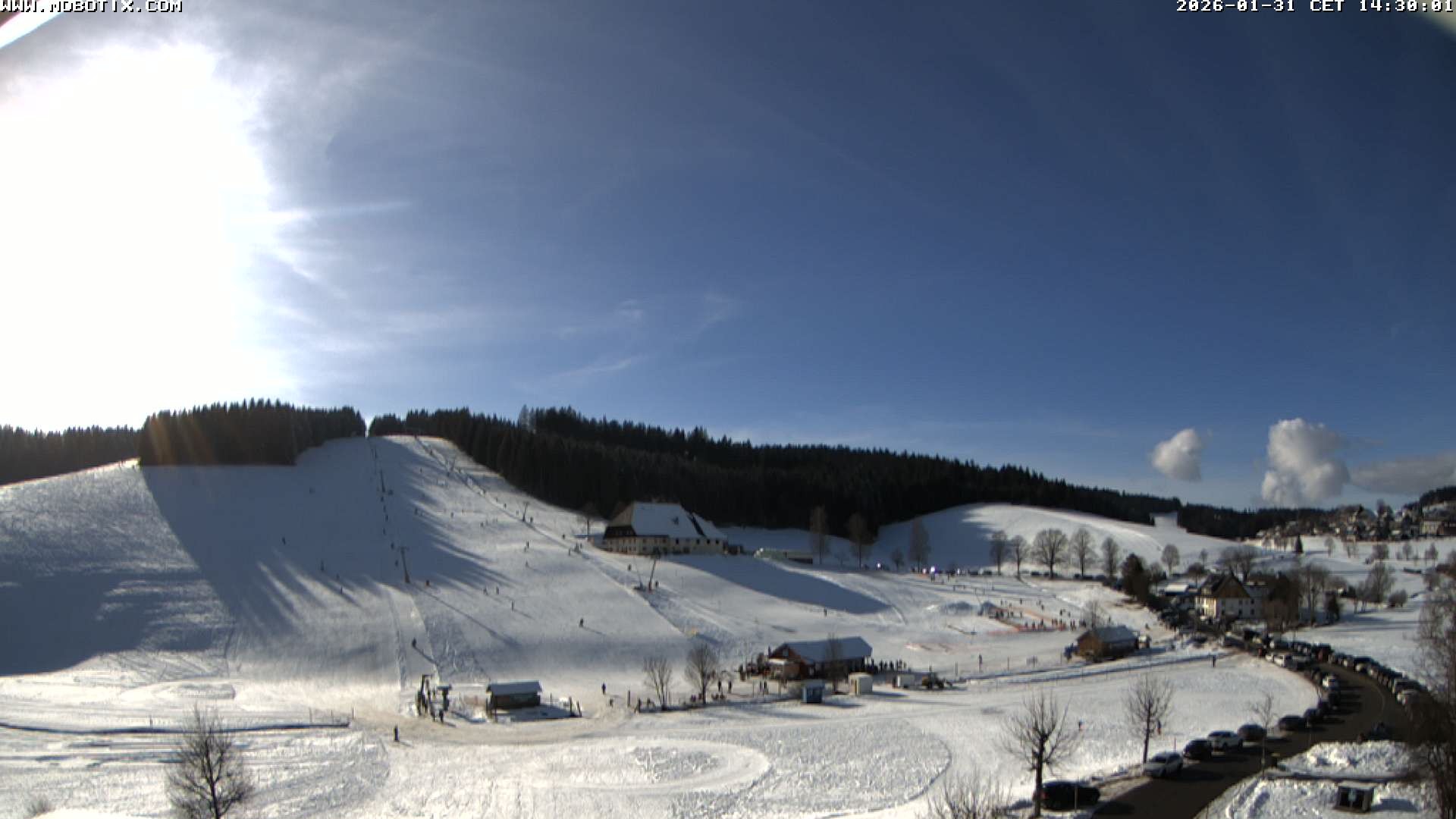 Archiv Foto Webcam Schneeberglift Waldau, Titisee