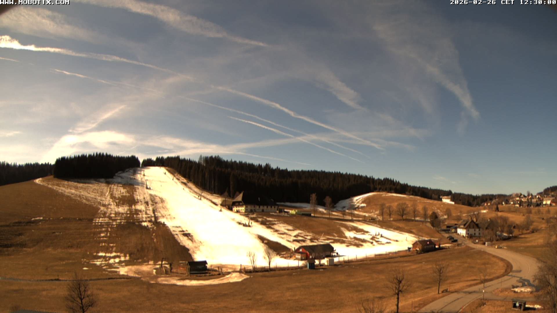 Archived image Webcam Schneeberg ski lift (Titisee)