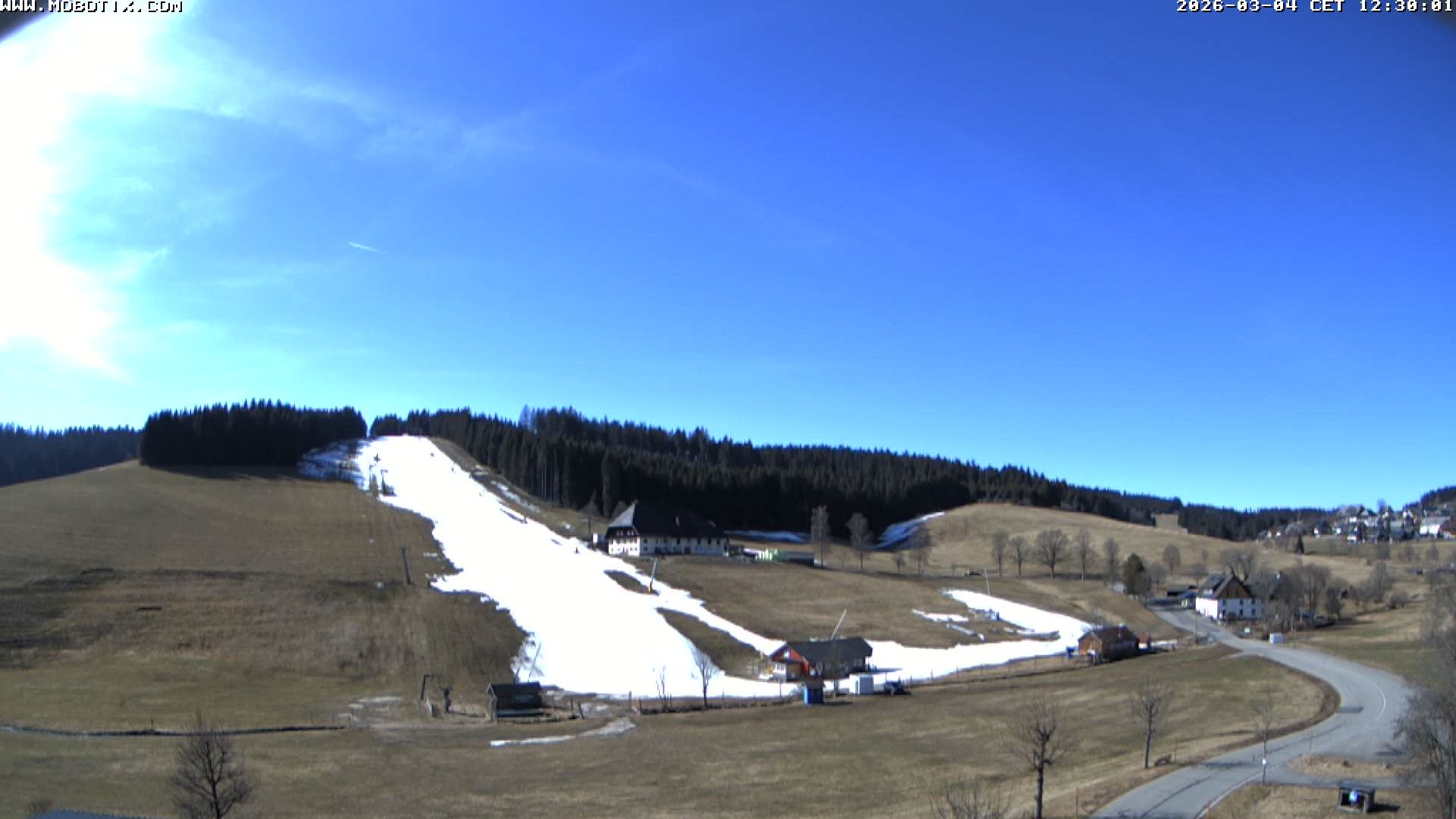 Archiv Foto Webcam Schneeberglift Waldau, Titisee