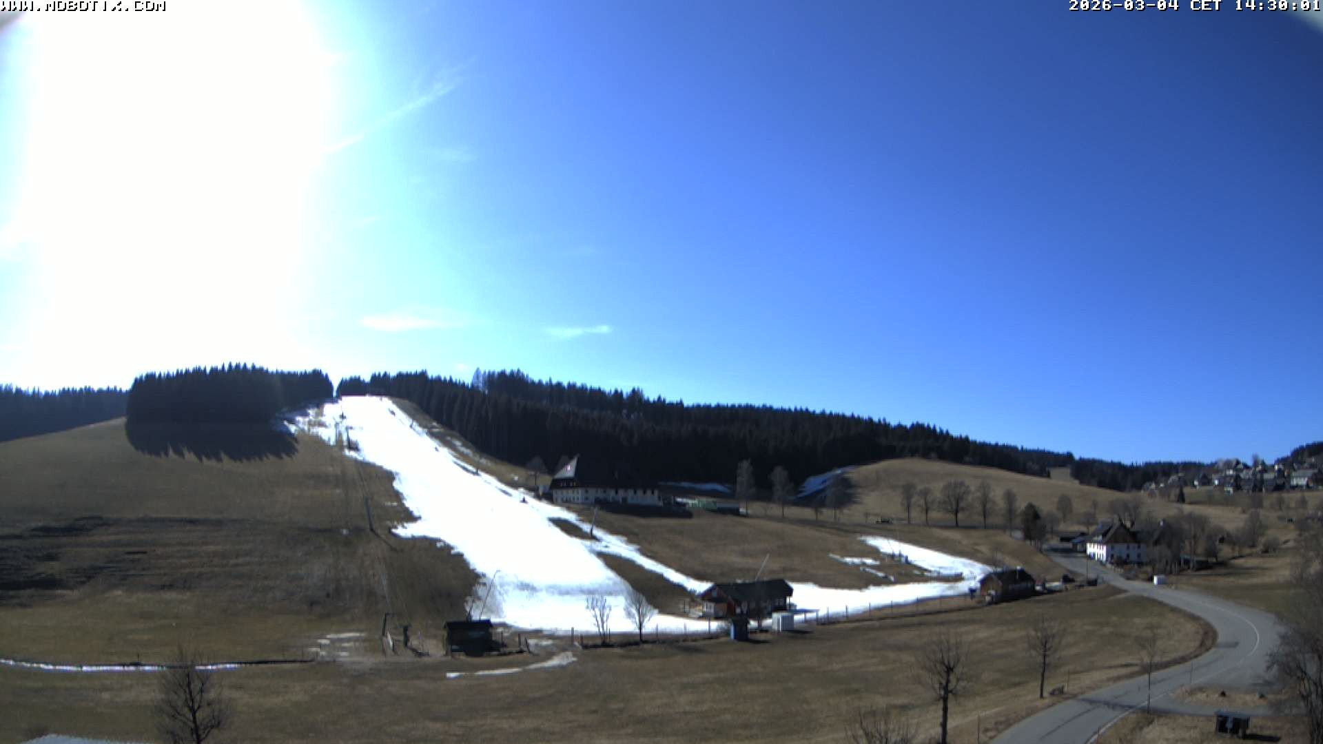 Archiv Foto Webcam Schneeberglift Waldau, Titisee