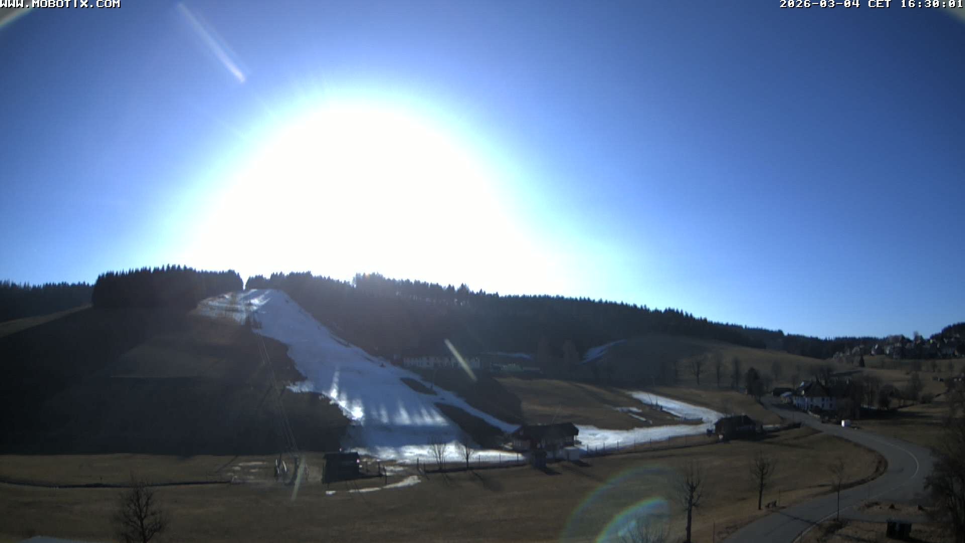 Archiv Foto Webcam Schneeberglift Waldau, Titisee