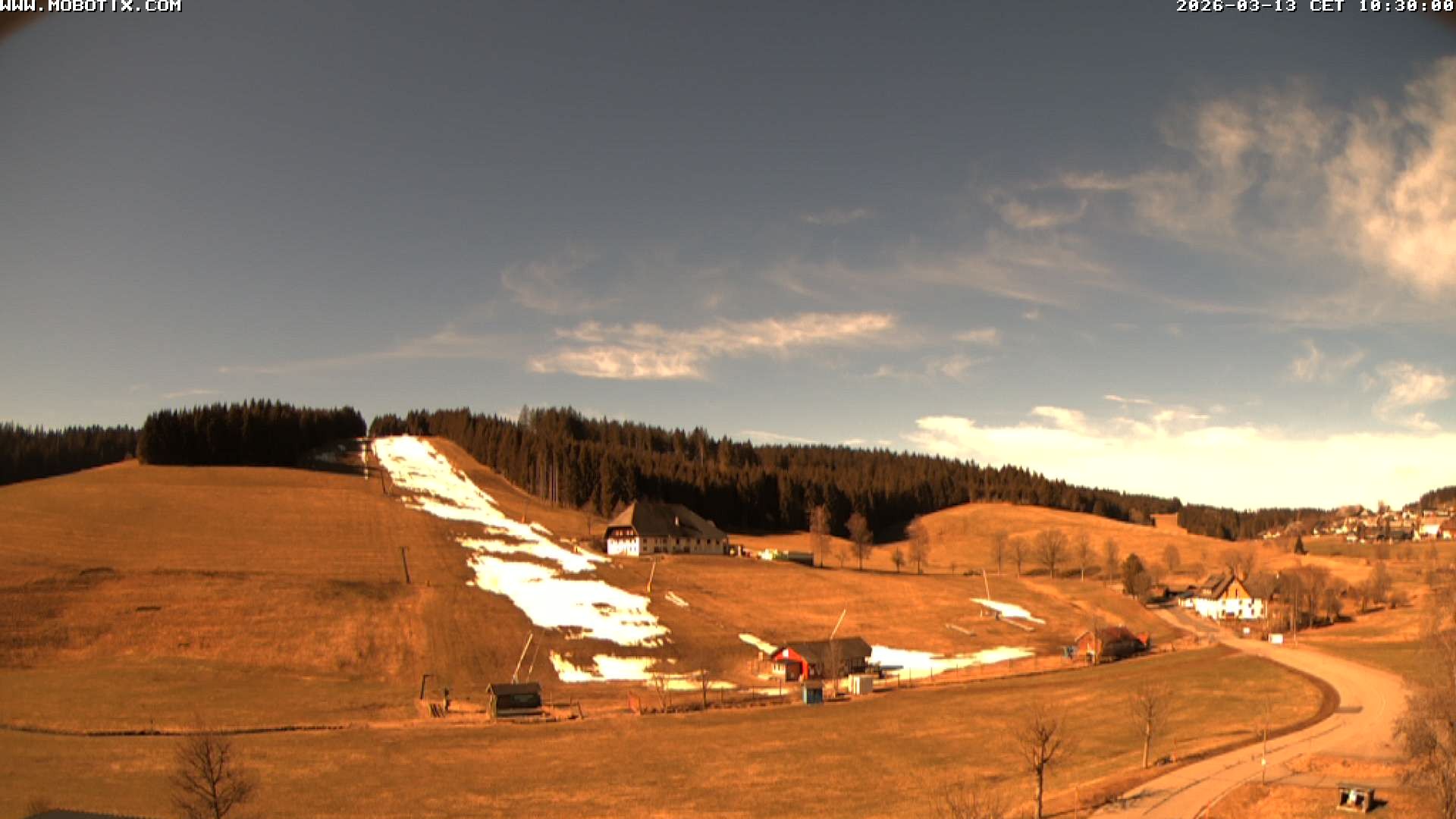 Archived image Webcam Schneeberg ski lift (Titisee)