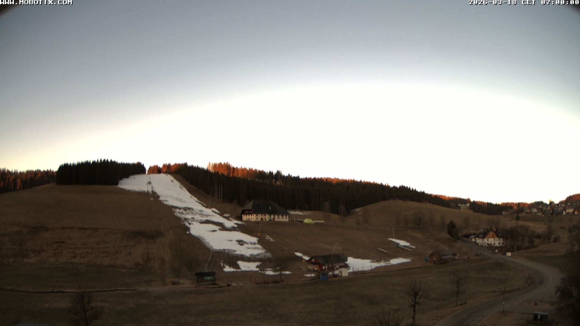 Archiv Foto Webcam Schneeberglift Waldau, Titisee