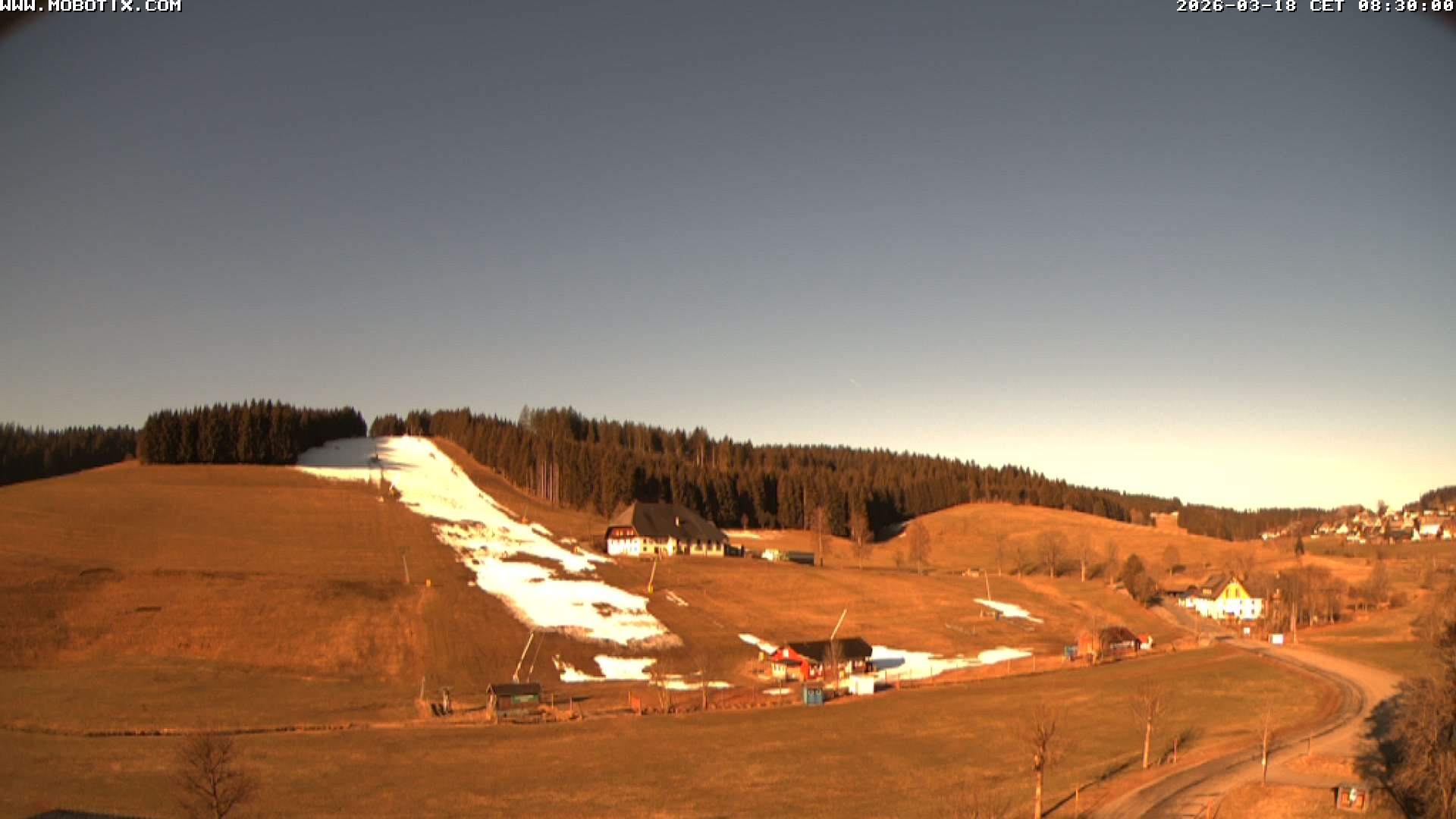 Archiv Foto Webcam Schneeberglift Waldau, Titisee