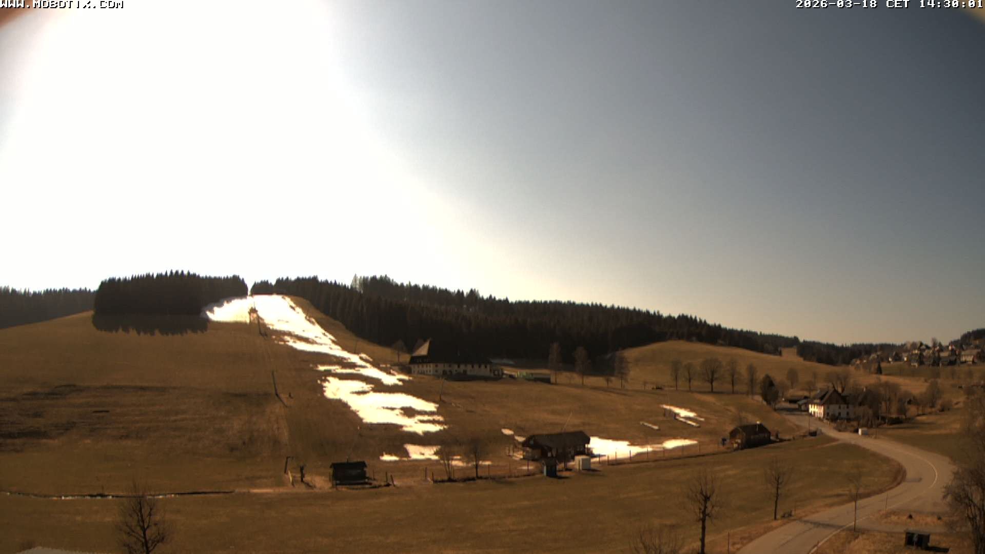 Archiv Foto Webcam Schneeberglift Waldau, Titisee