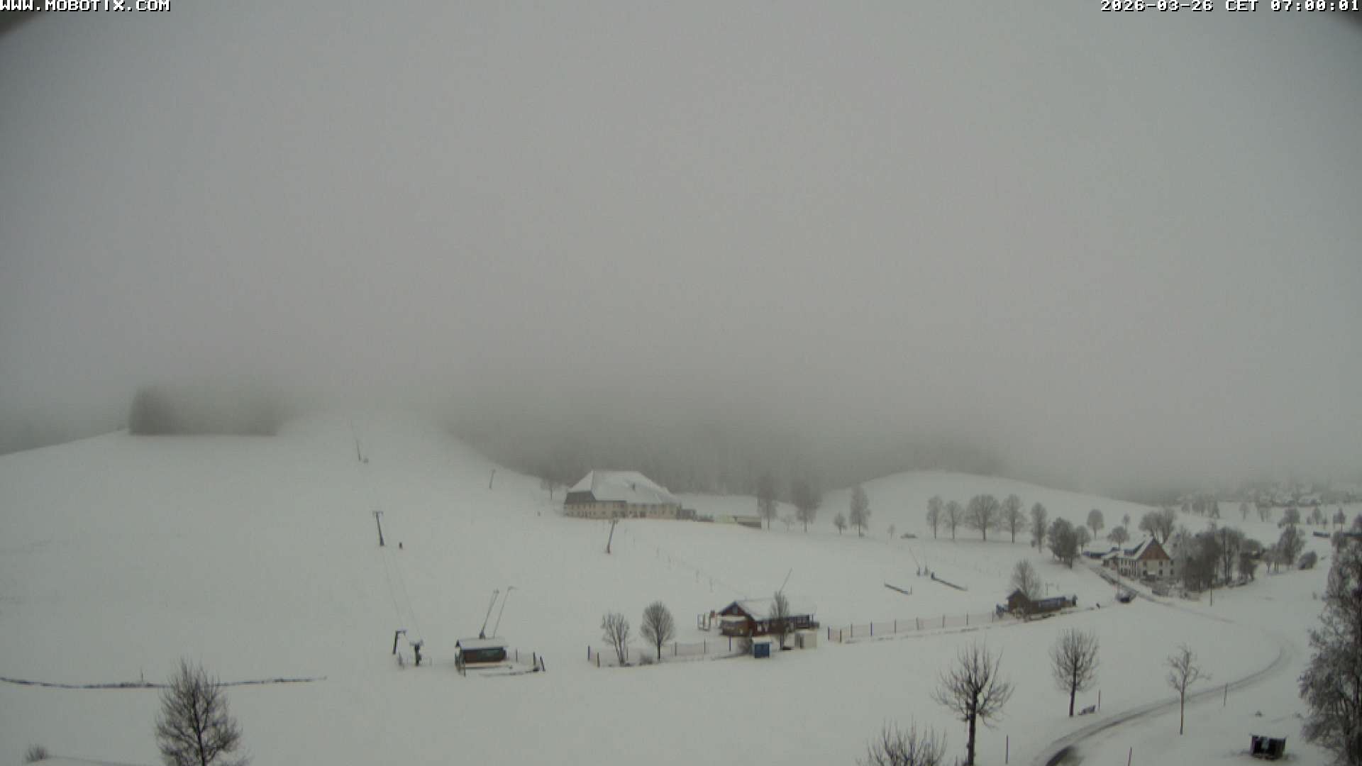 Archived image Webcam Schneeberg ski lift (Titisee)