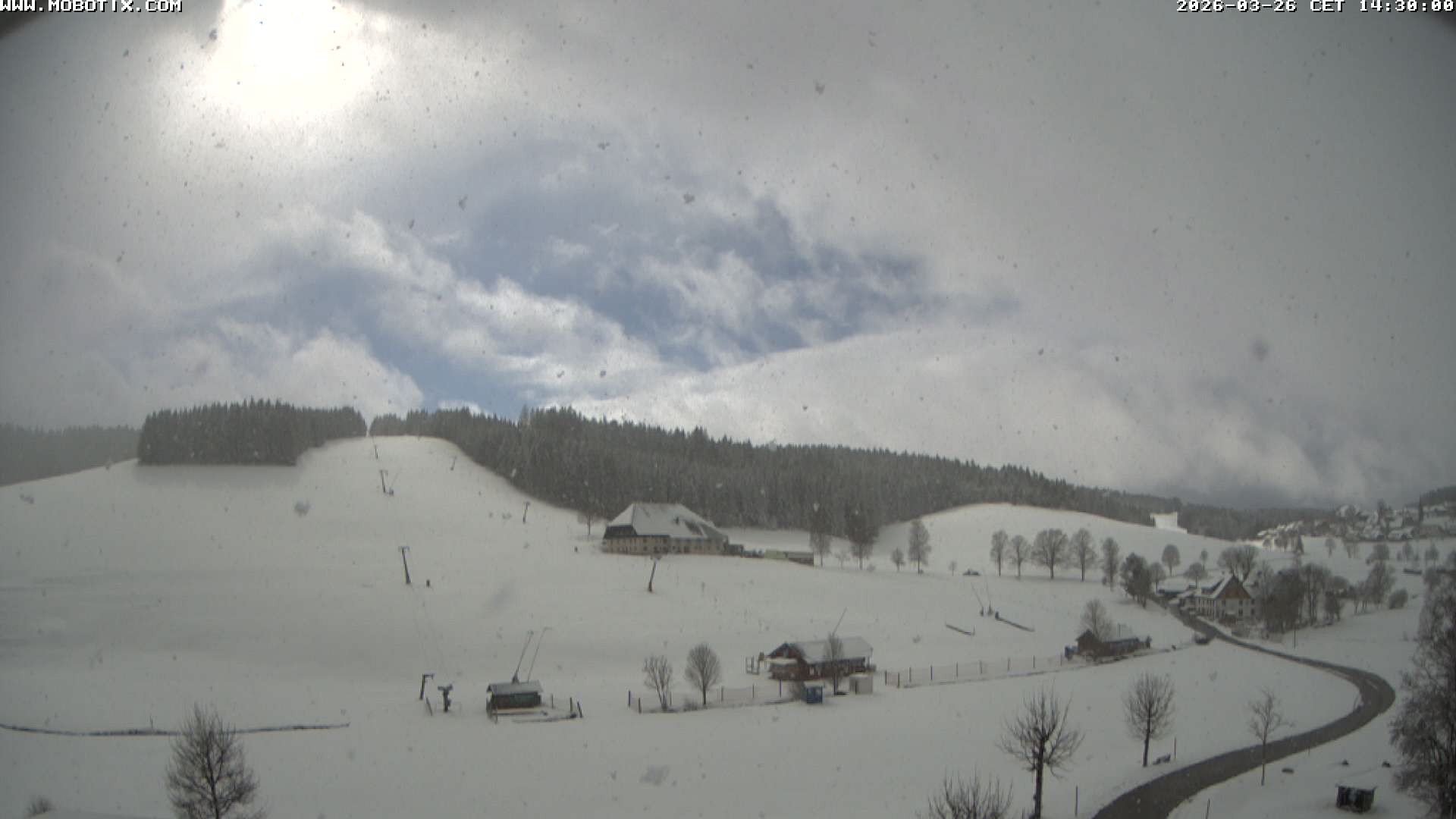 Archived image Webcam Schneeberg ski lift (Titisee)