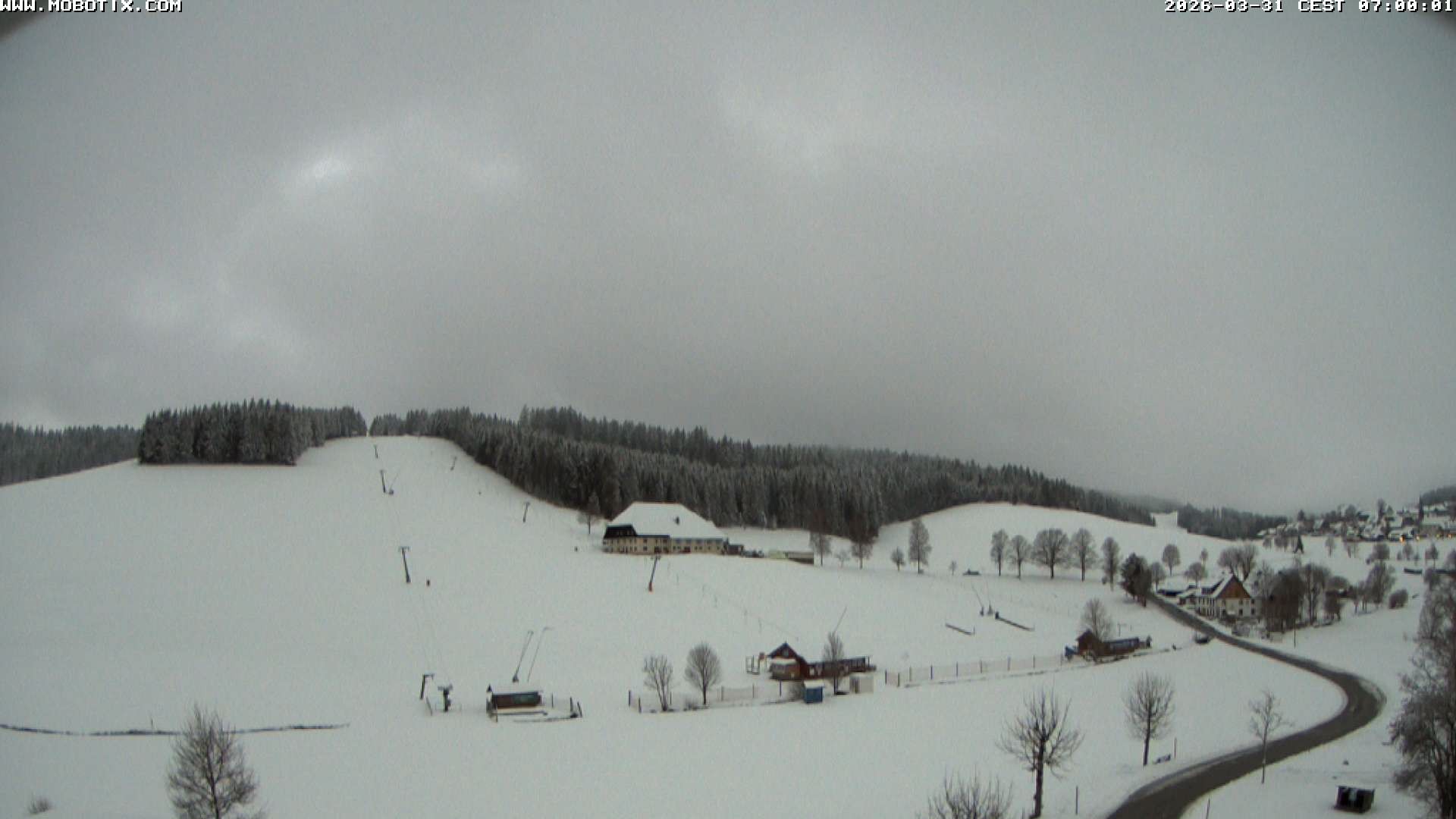 Archived image Webcam Schneeberg ski lift (Titisee)