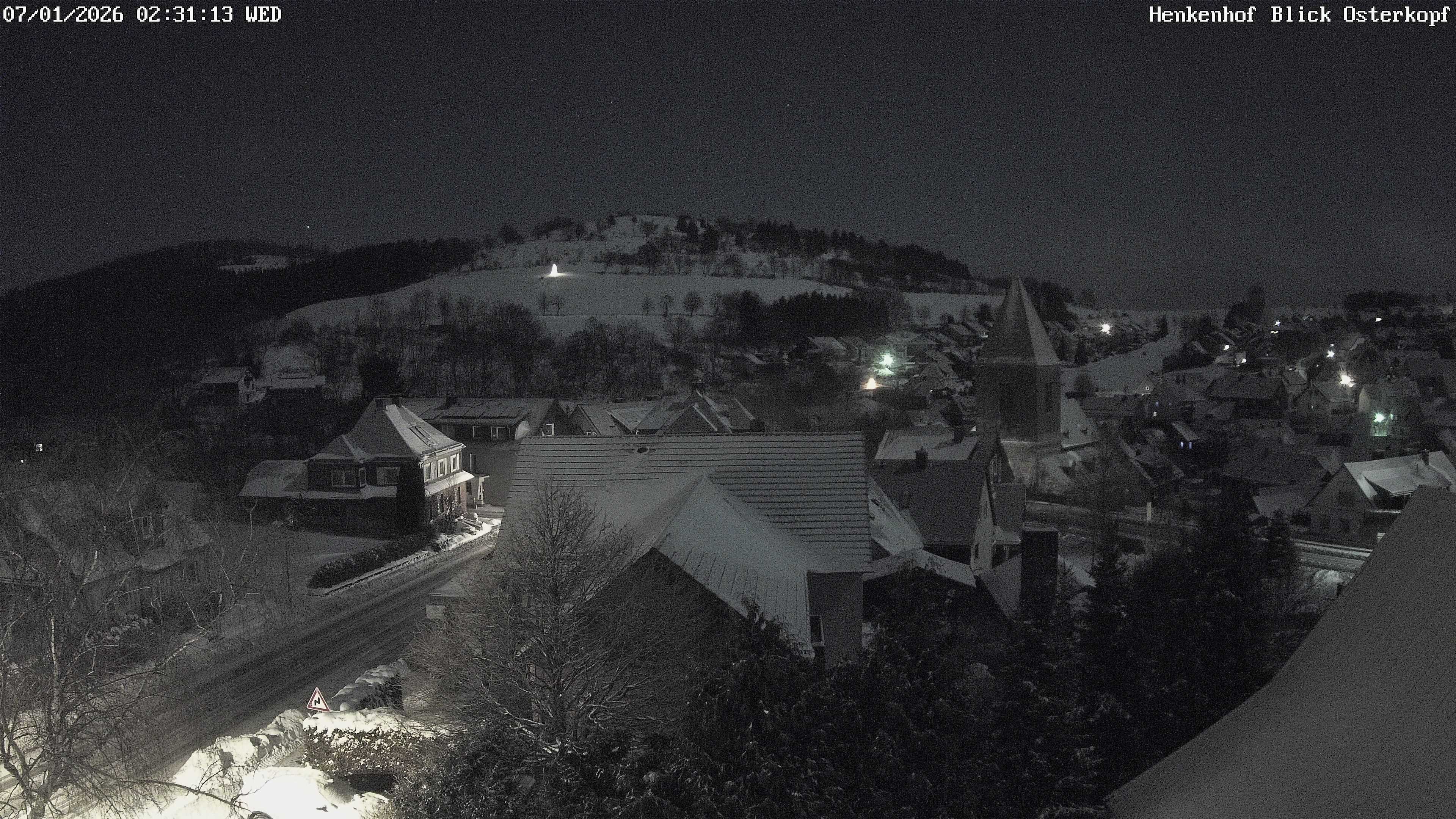 Archiv Foto Webcam Ortsmitte Usseln