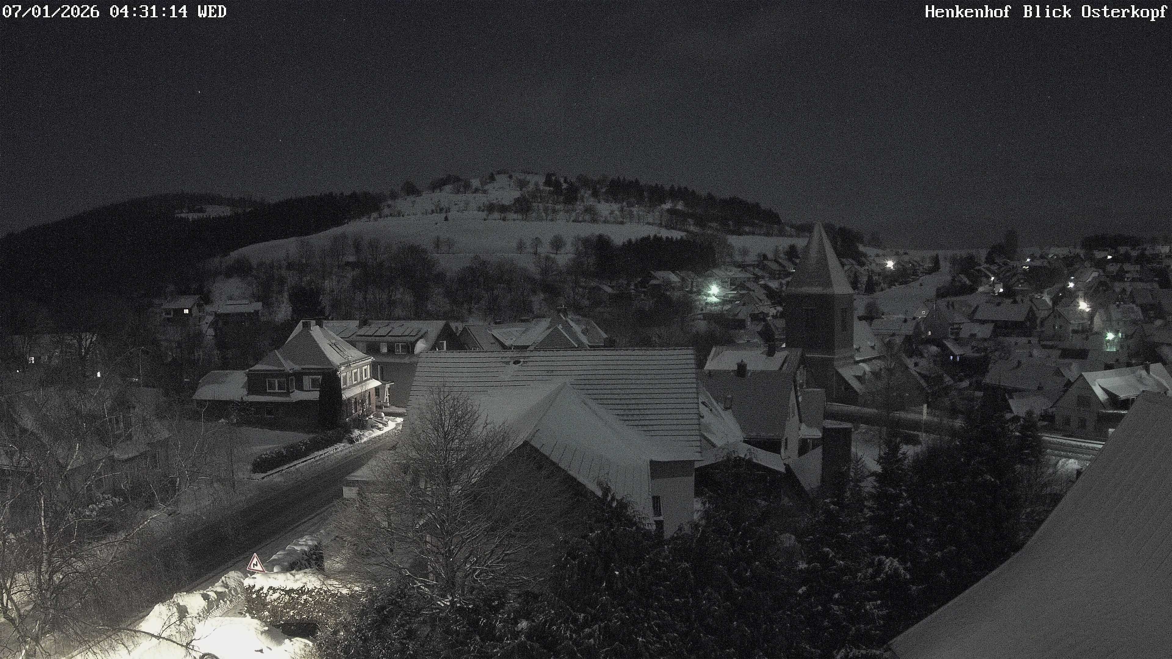 Archiv Foto Webcam Ortsmitte Usseln