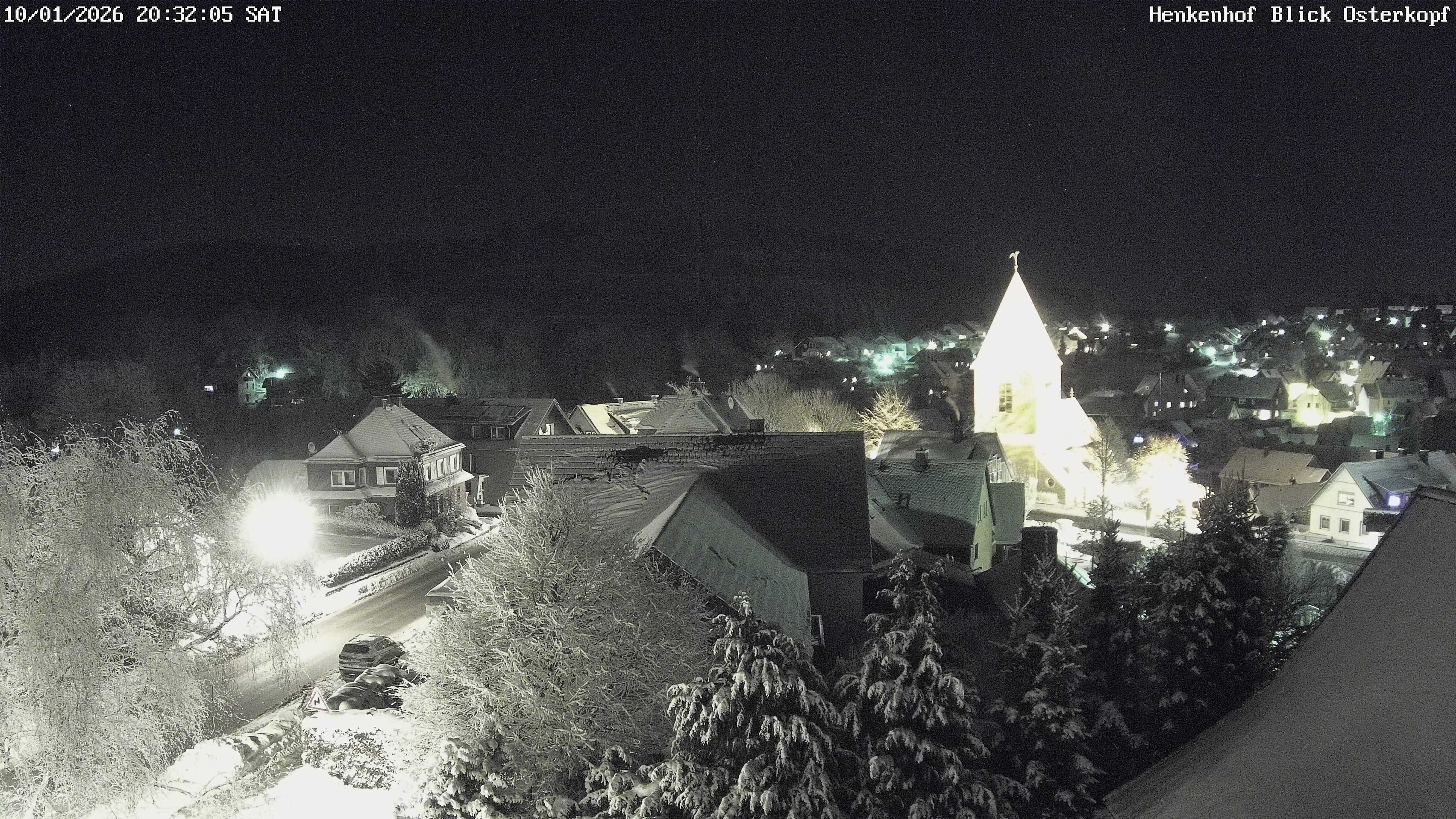 Archiv Foto Webcam Ortsmitte Usseln