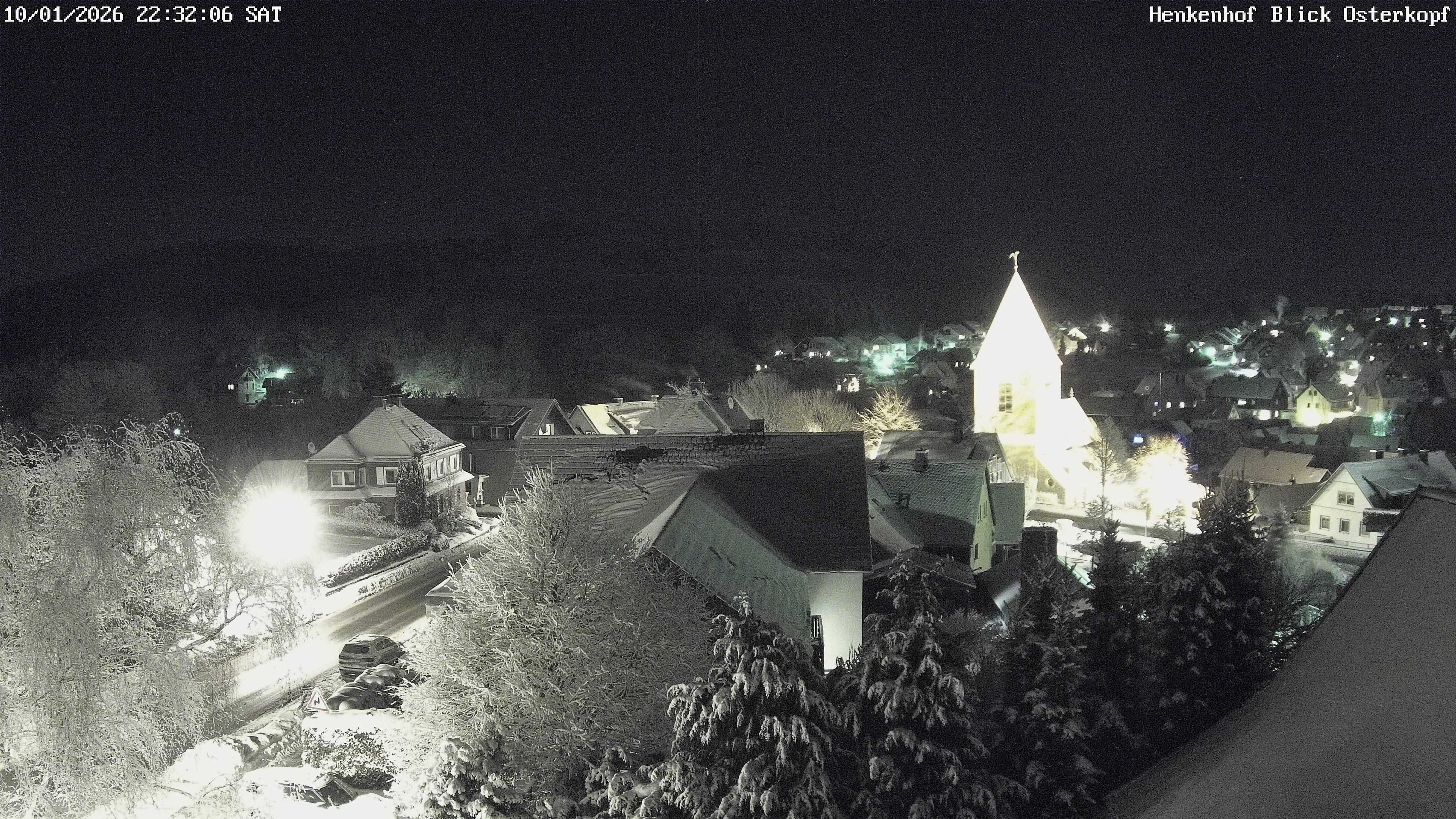 Archiv Foto Webcam Ortsmitte Usseln