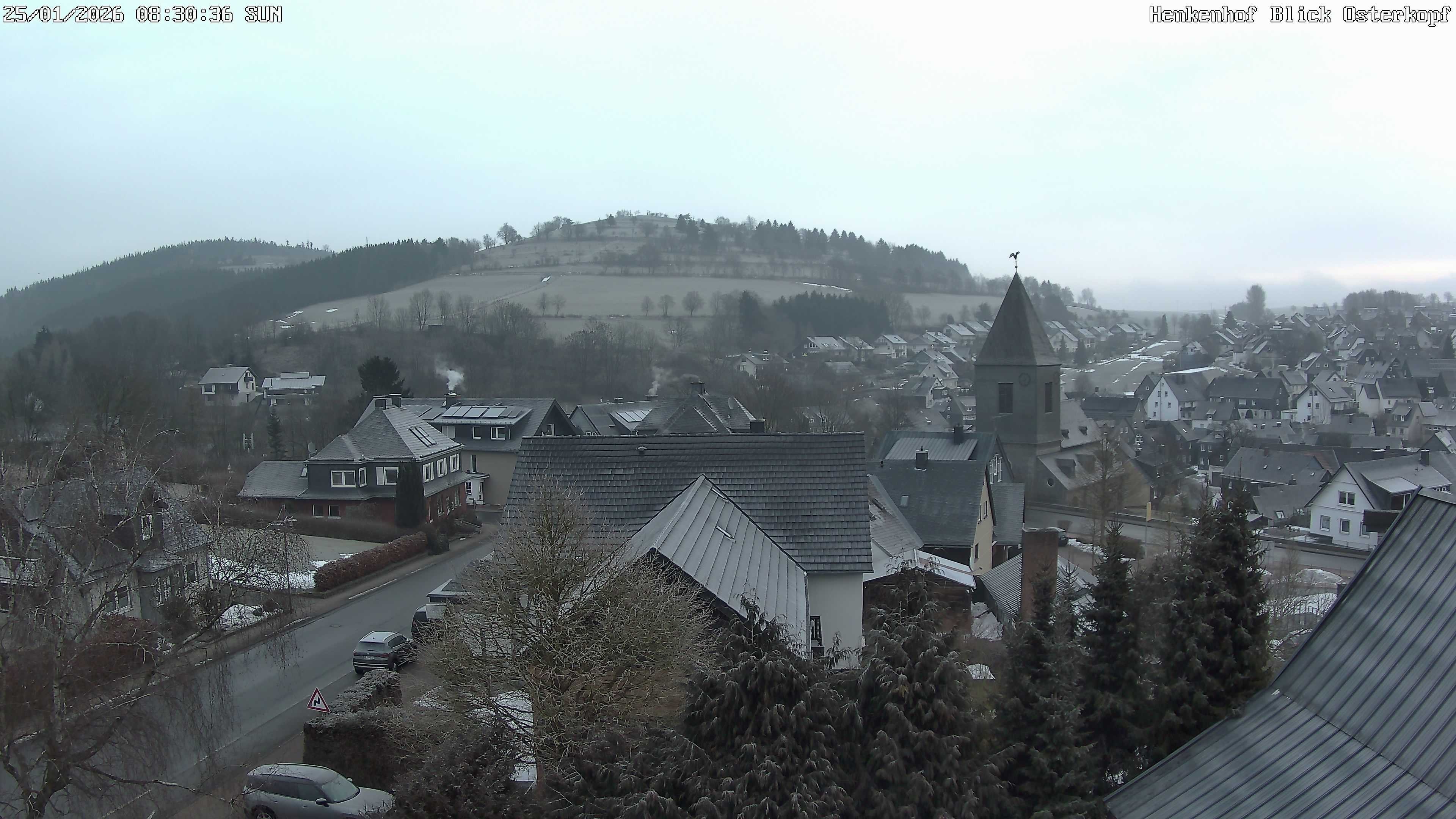 Archiv Foto Webcam Ortsmitte Usseln