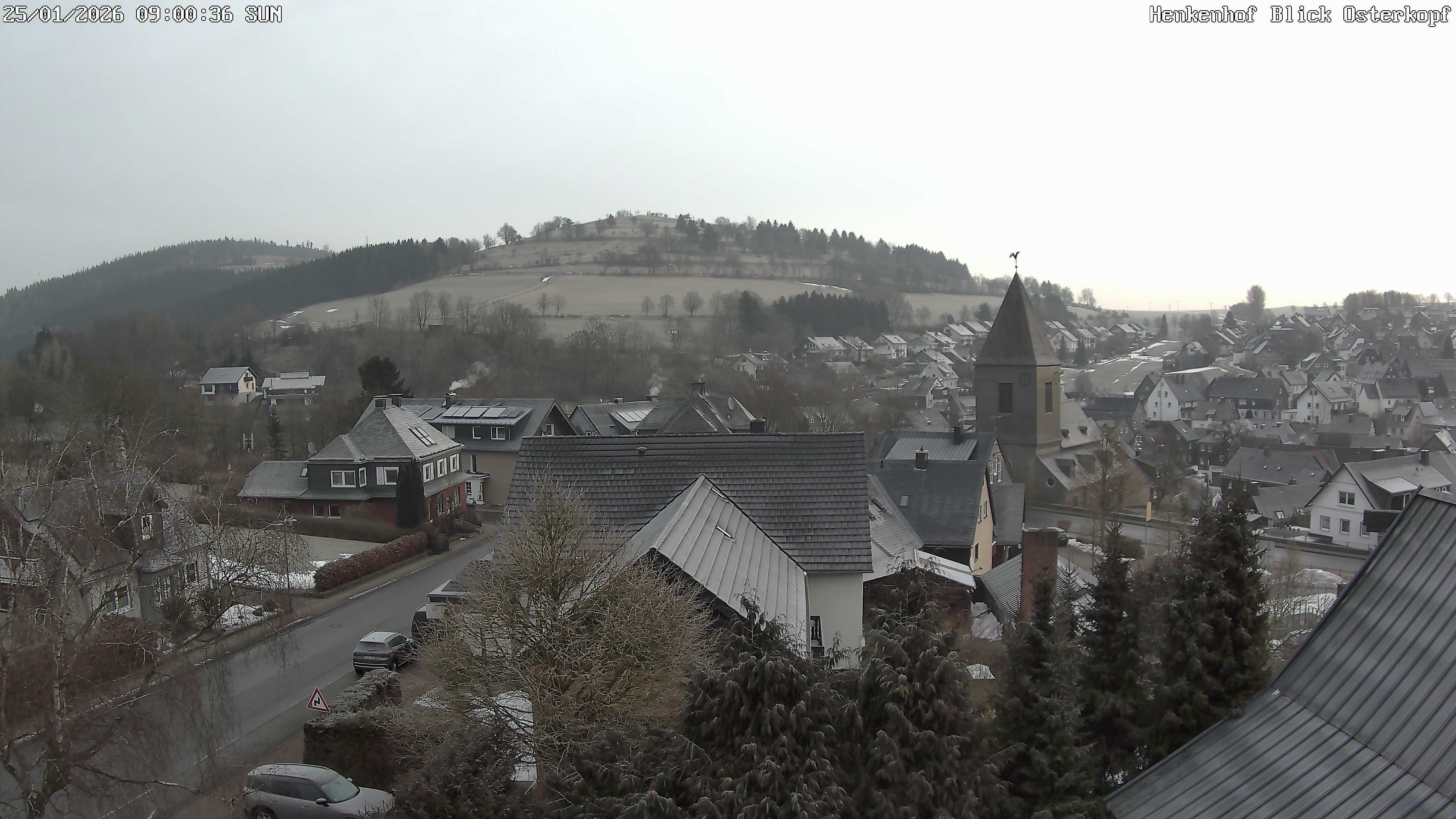 Archiv Foto Webcam Ortsmitte Usseln