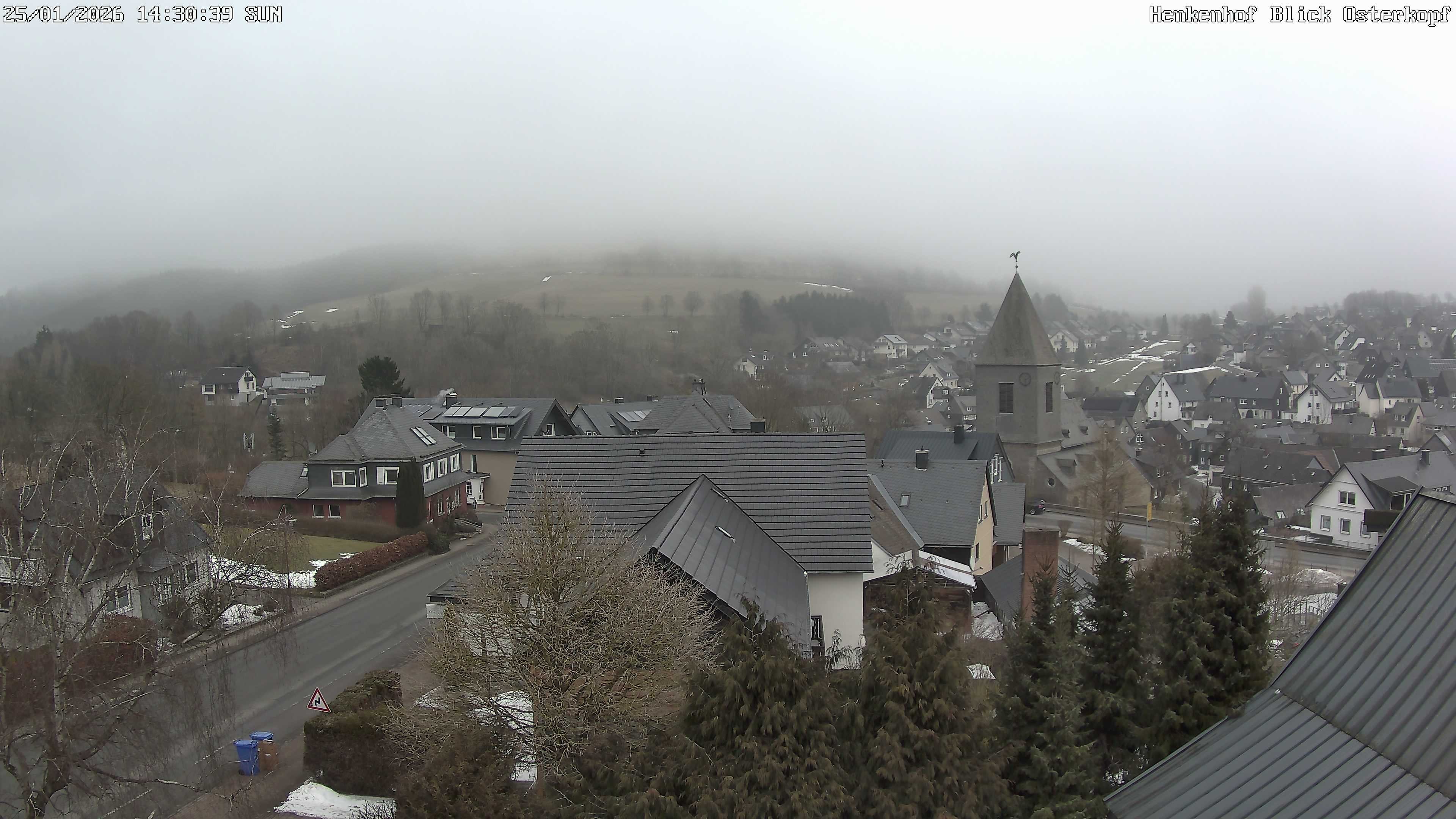 Archiv Foto Webcam Ortsmitte Usseln