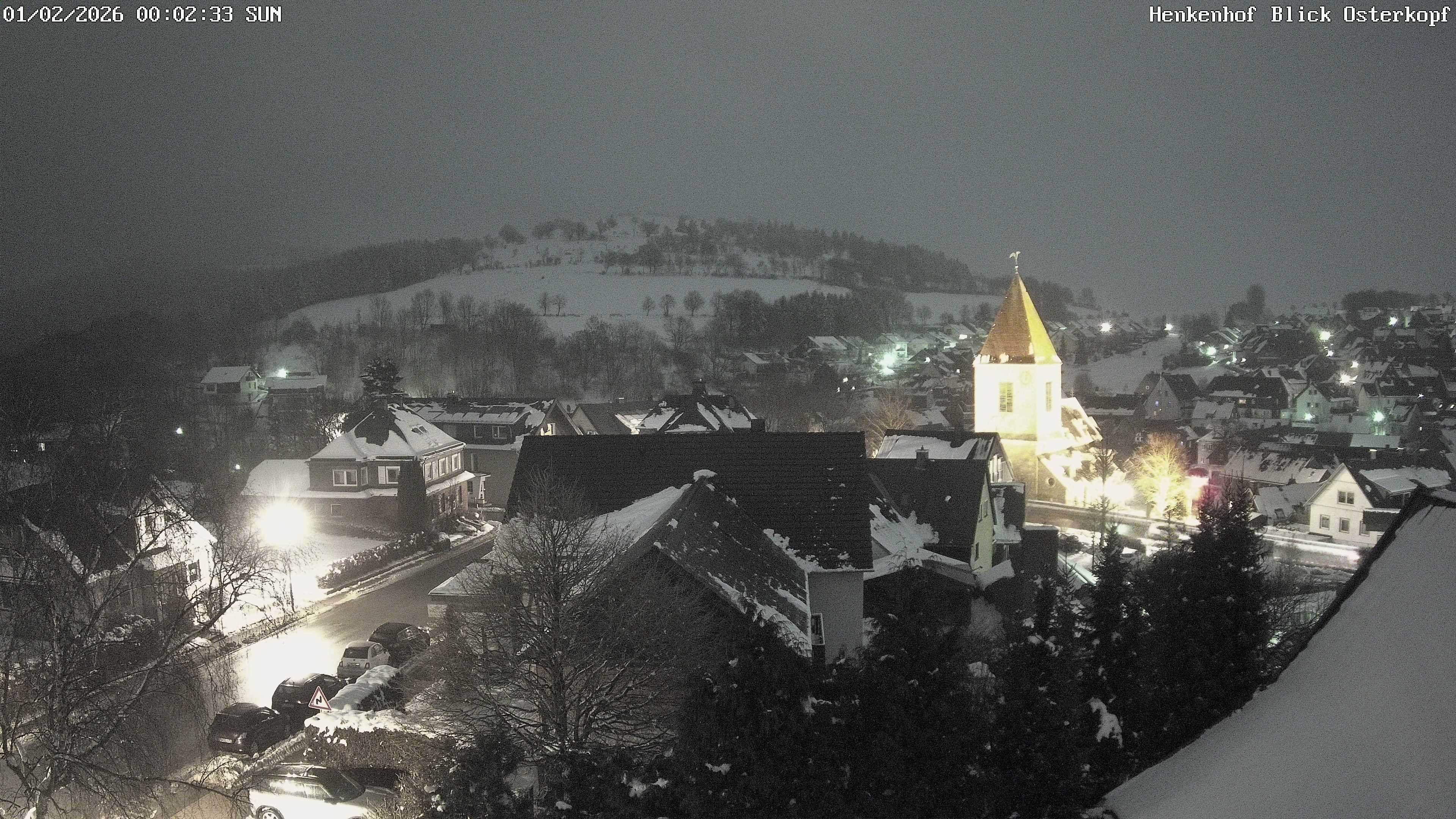 Archiv Foto Webcam Ortsmitte Usseln