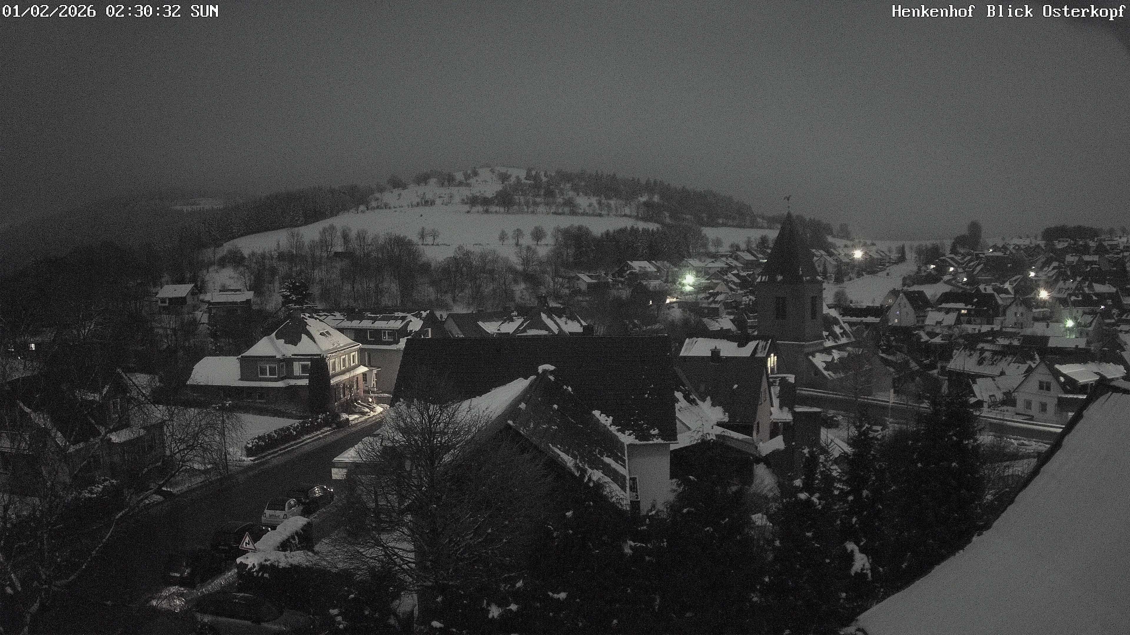 Archiv Foto Webcam Ortsmitte Usseln