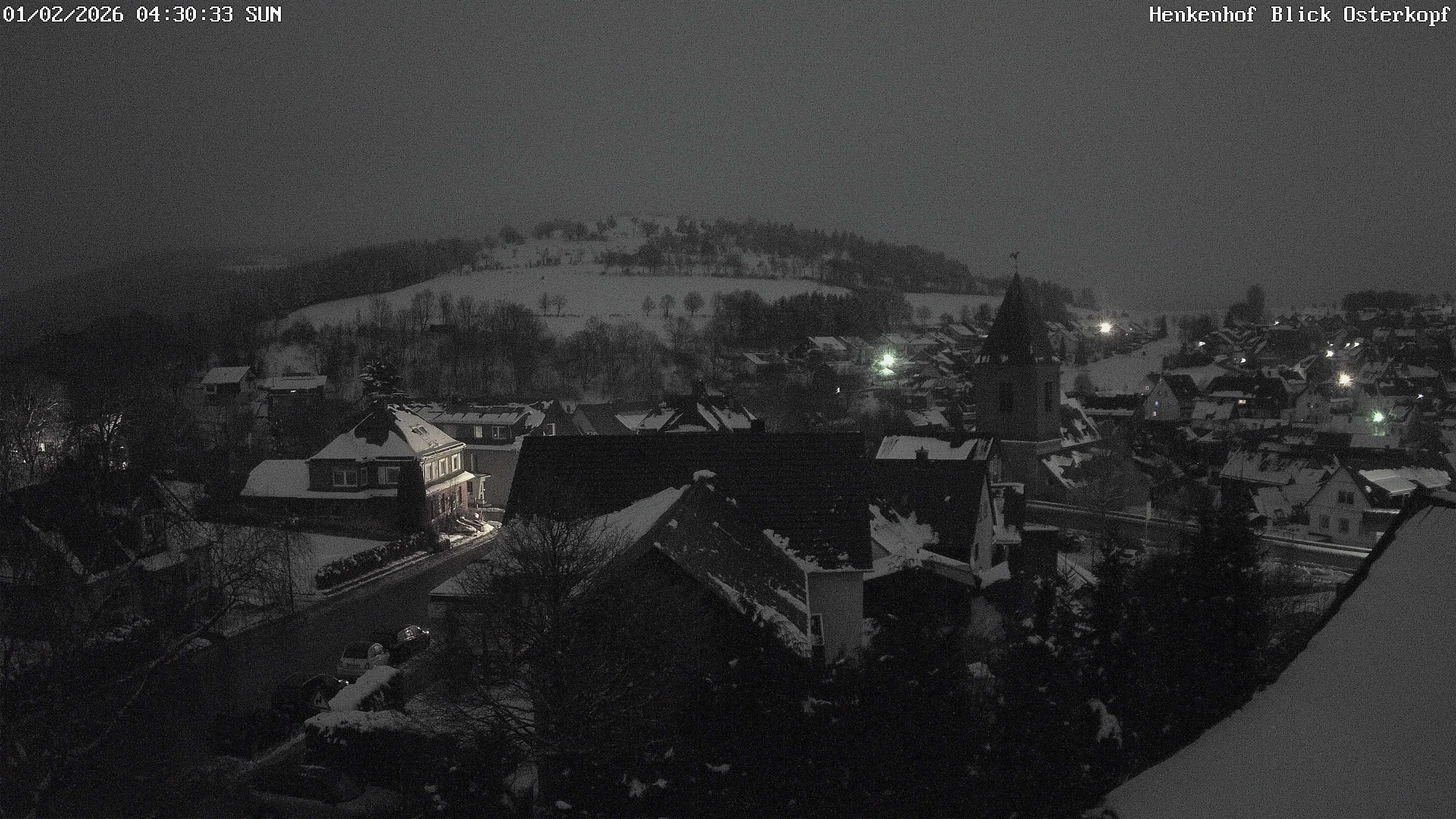 Archiv Foto Webcam Ortsmitte Usseln