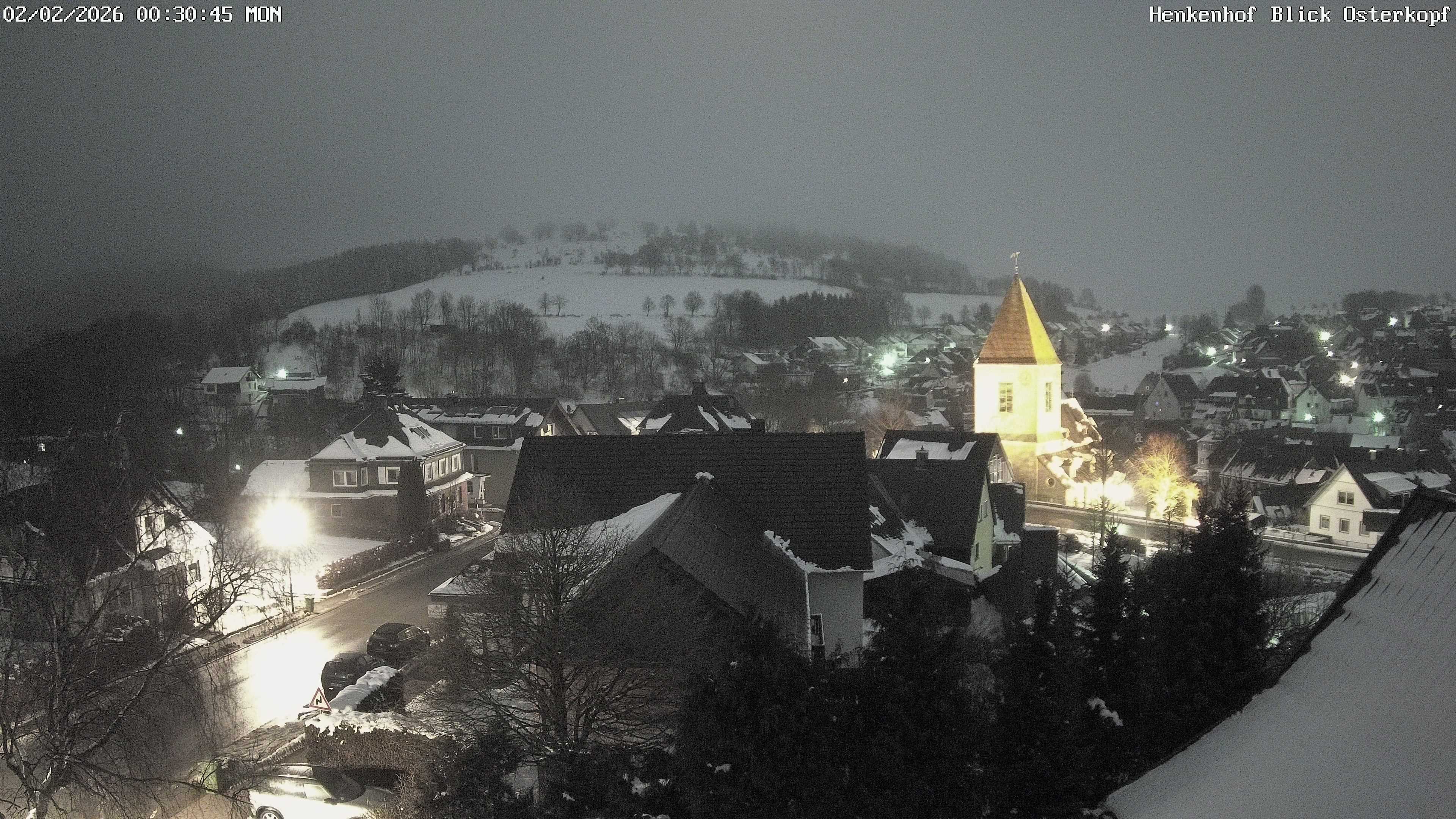 Archived image Webcam Willingen: View Usseln Village