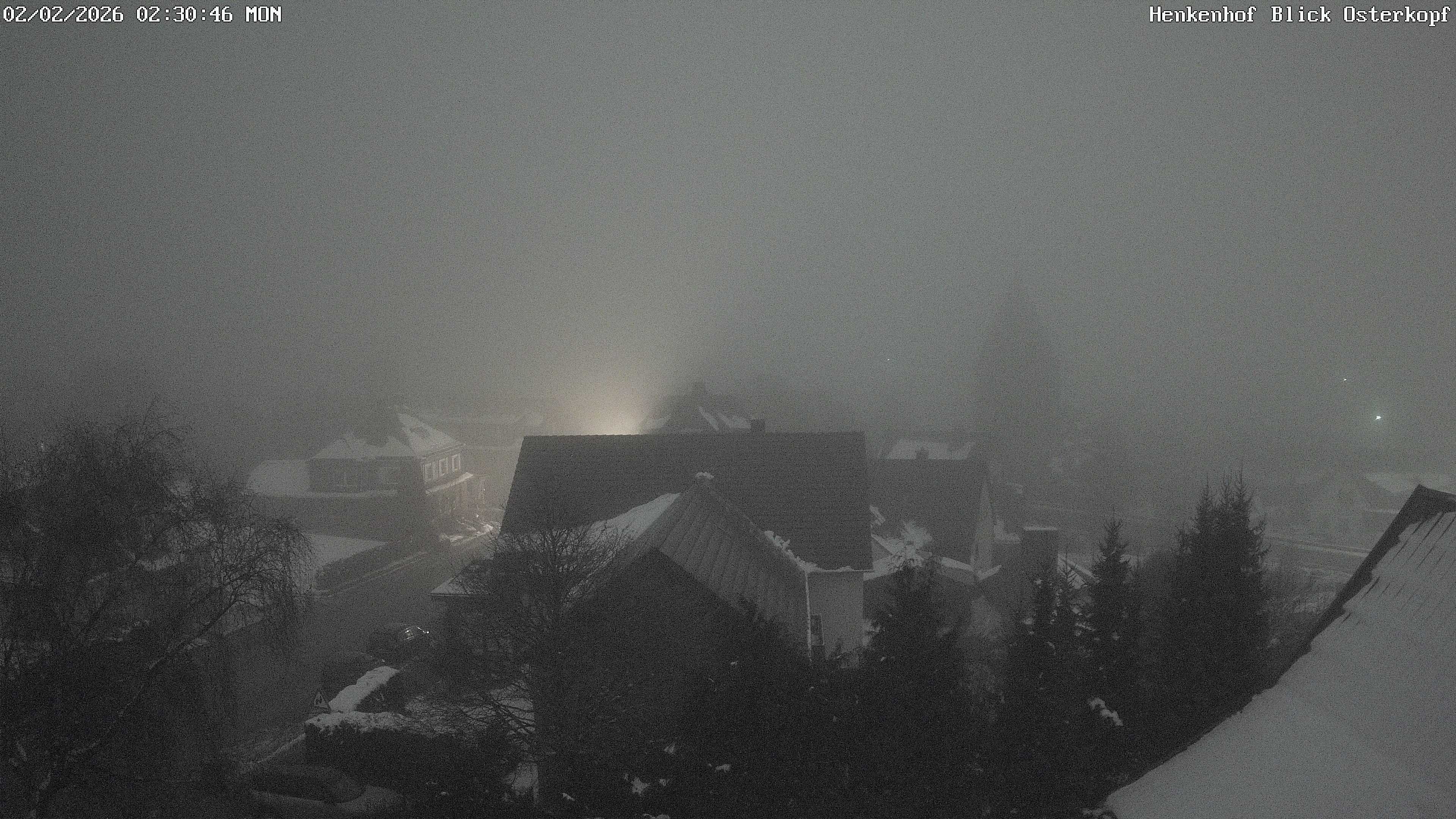 Archived image Webcam Willingen: View Usseln Village