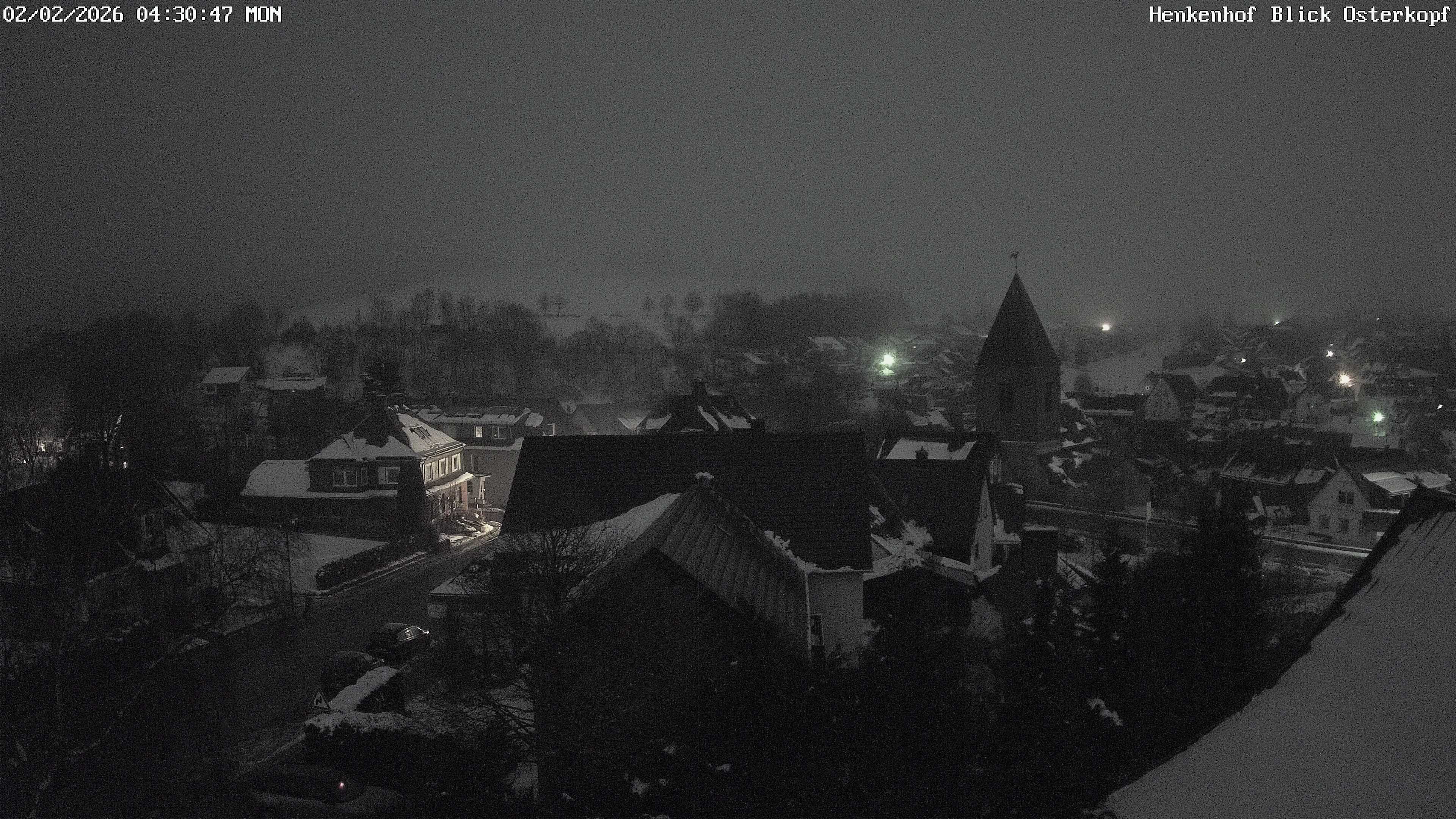 Archived image Webcam Willingen: View Usseln Village