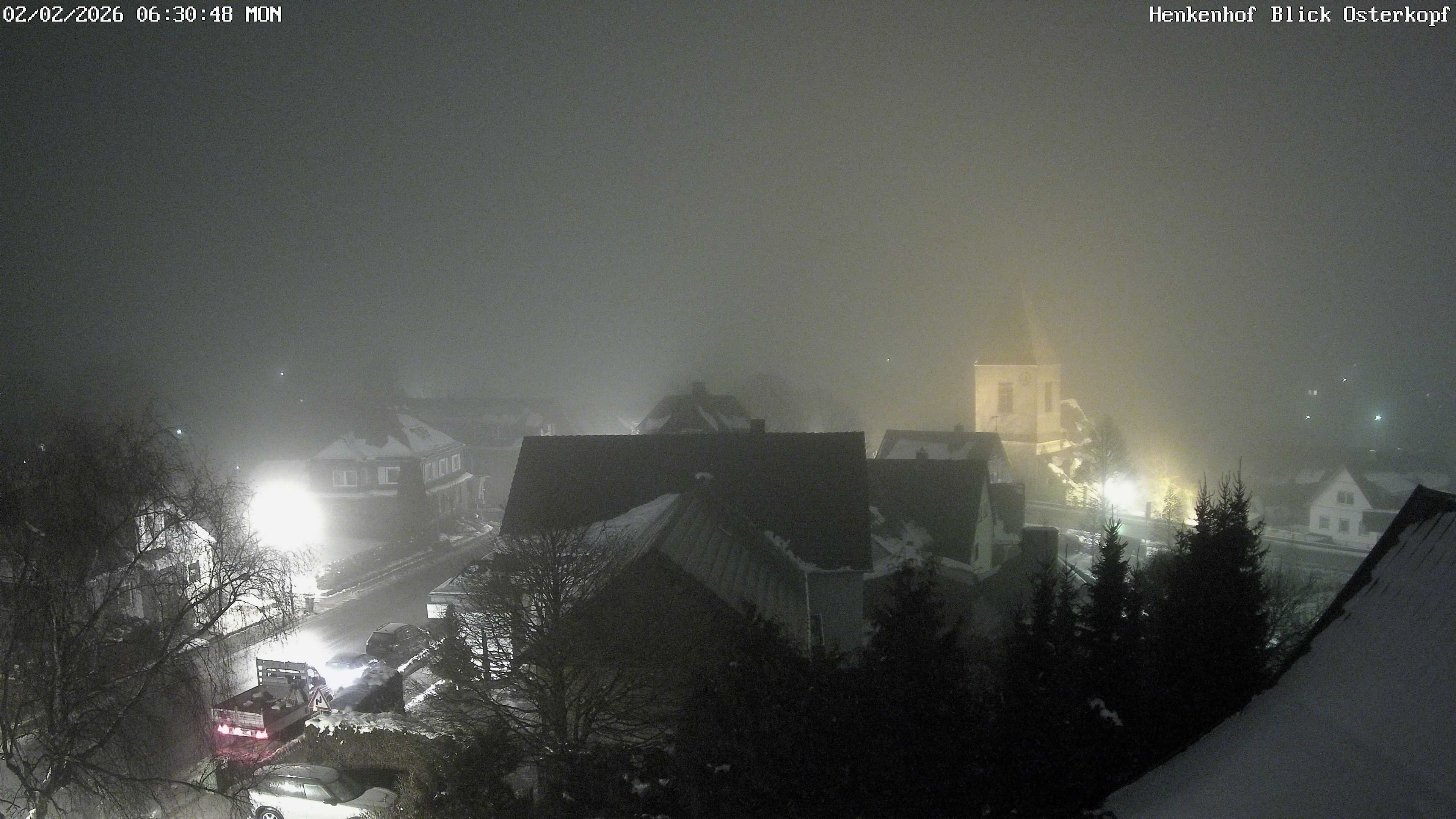 Archived image Webcam Willingen: View Usseln Village