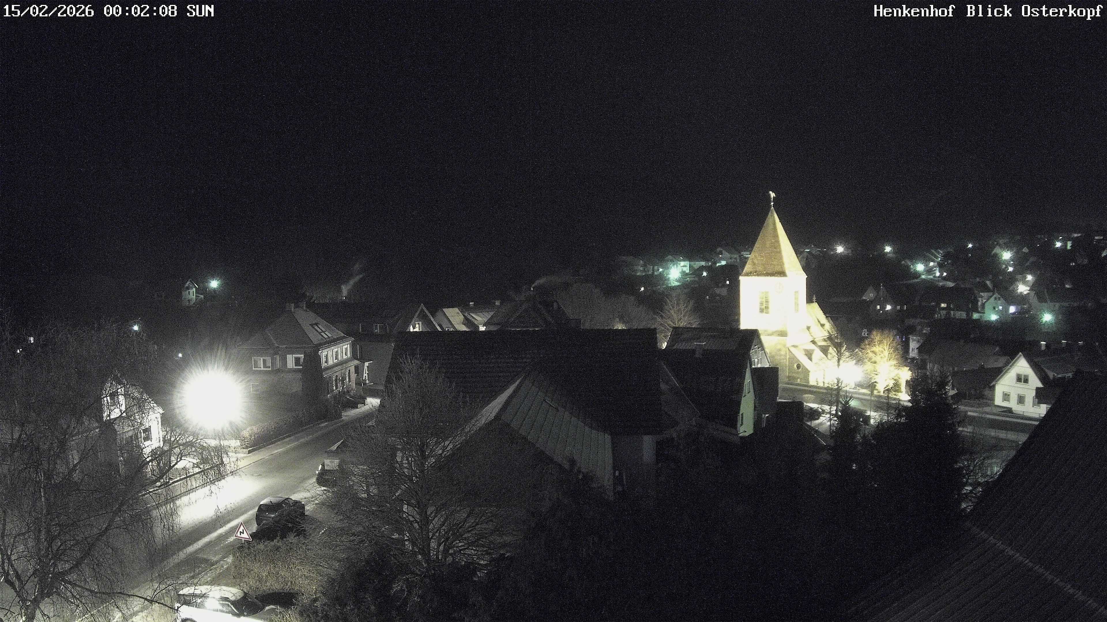 Archiv Foto Webcam Ortsmitte Usseln