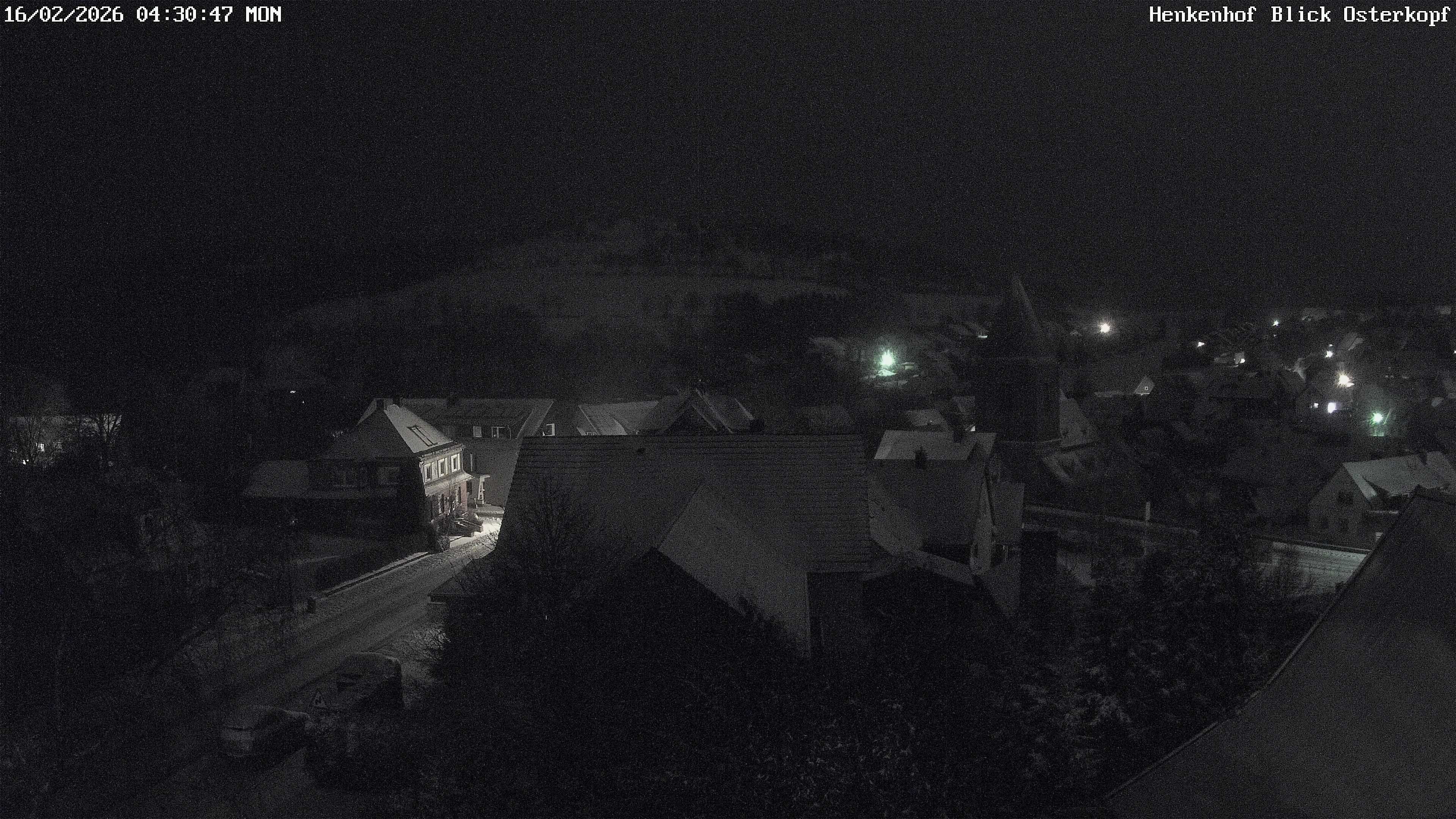 Archiv Foto Webcam Ortsmitte Usseln