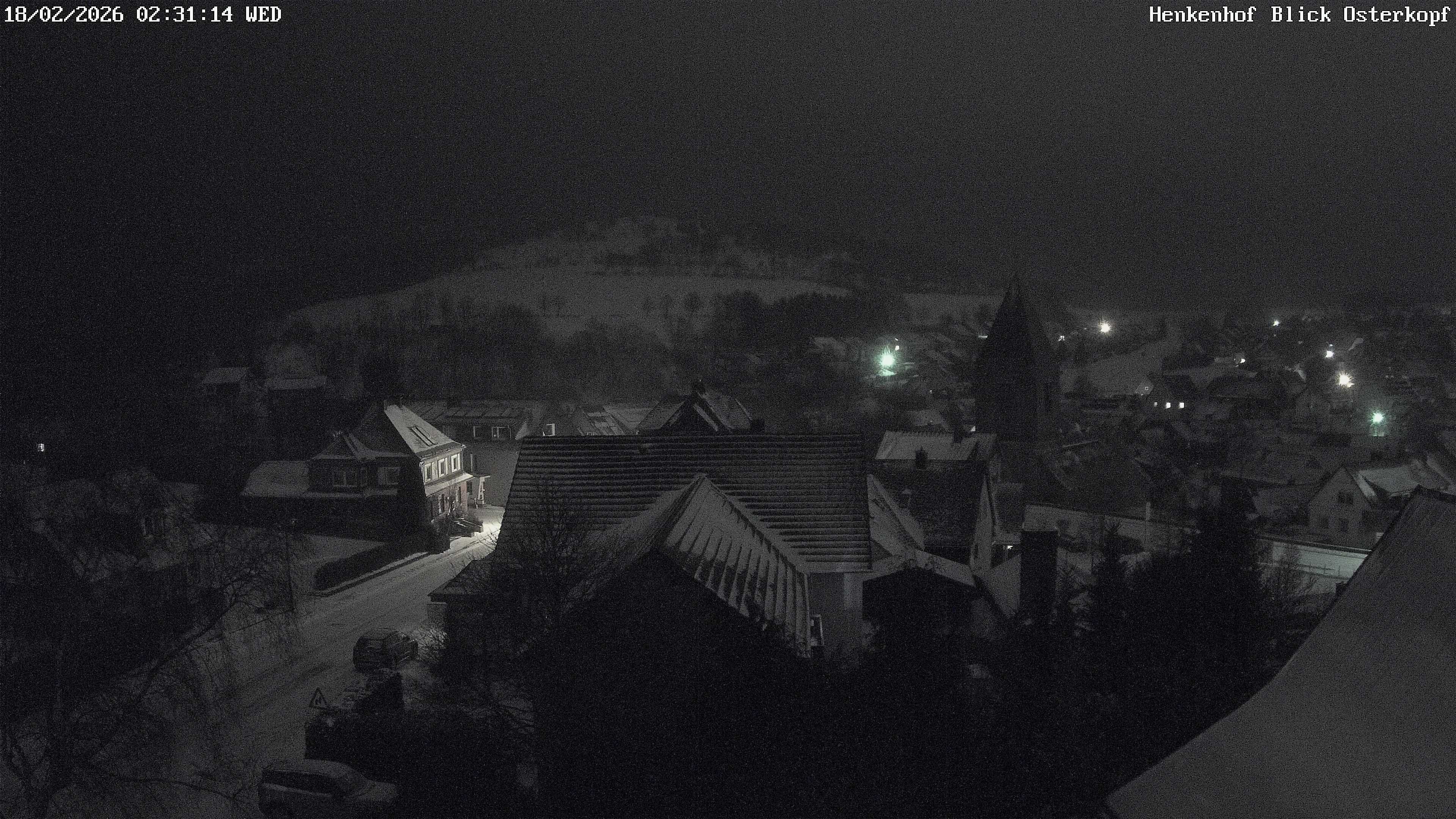 Archiv Foto Webcam Ortsmitte Usseln