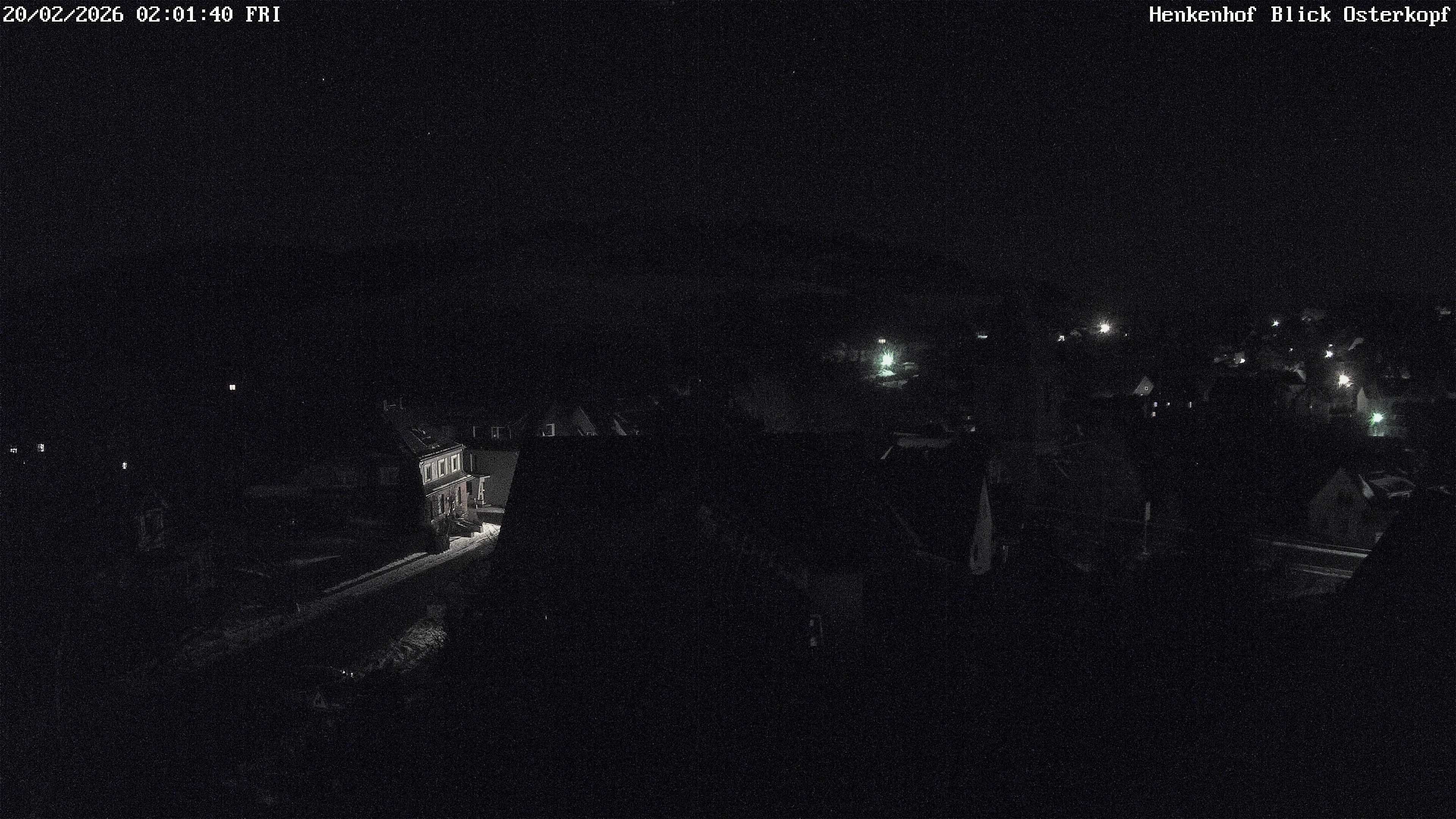 Archiv Foto Webcam Ortsmitte Usseln