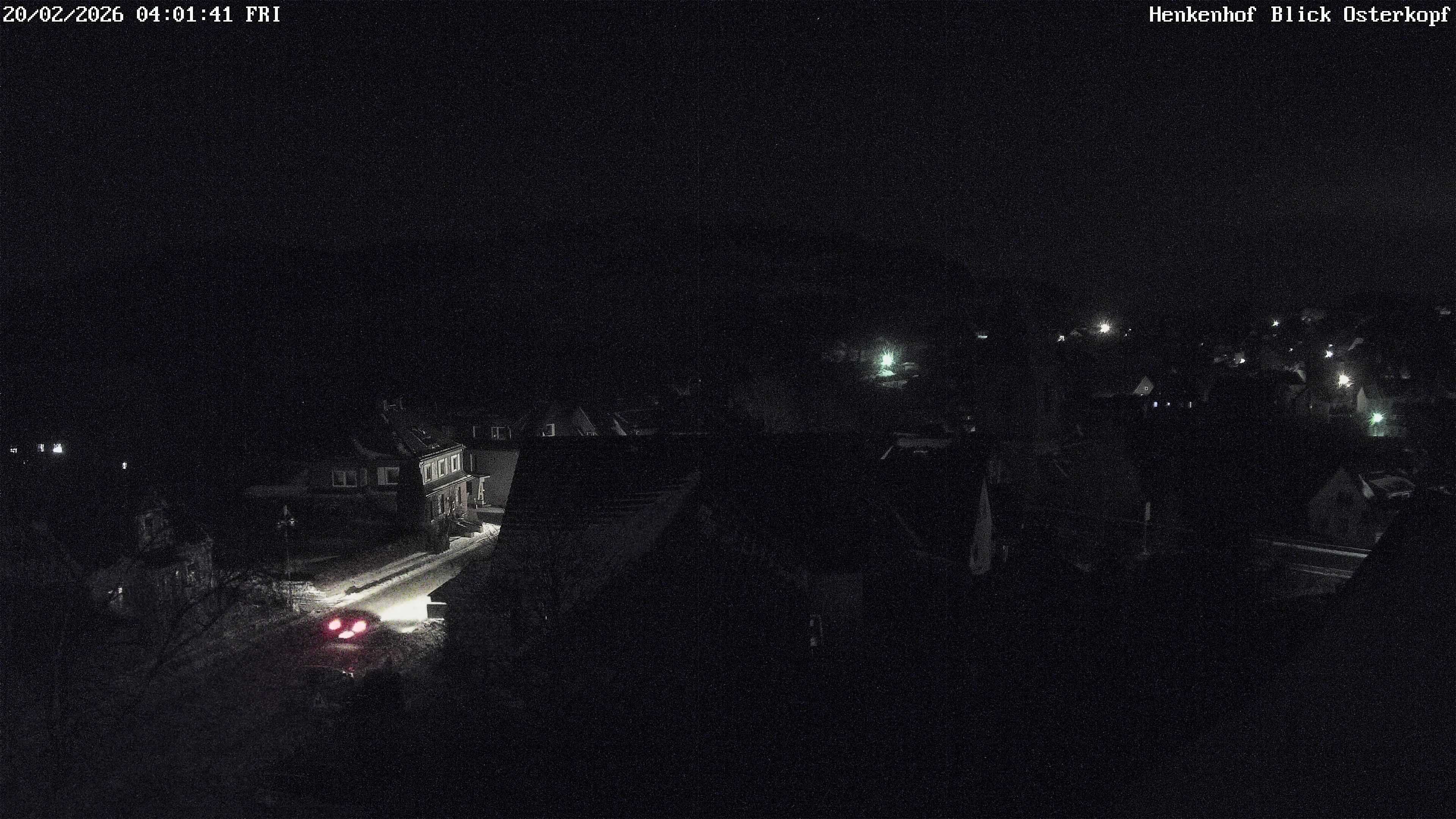 Archiv Foto Webcam Ortsmitte Usseln