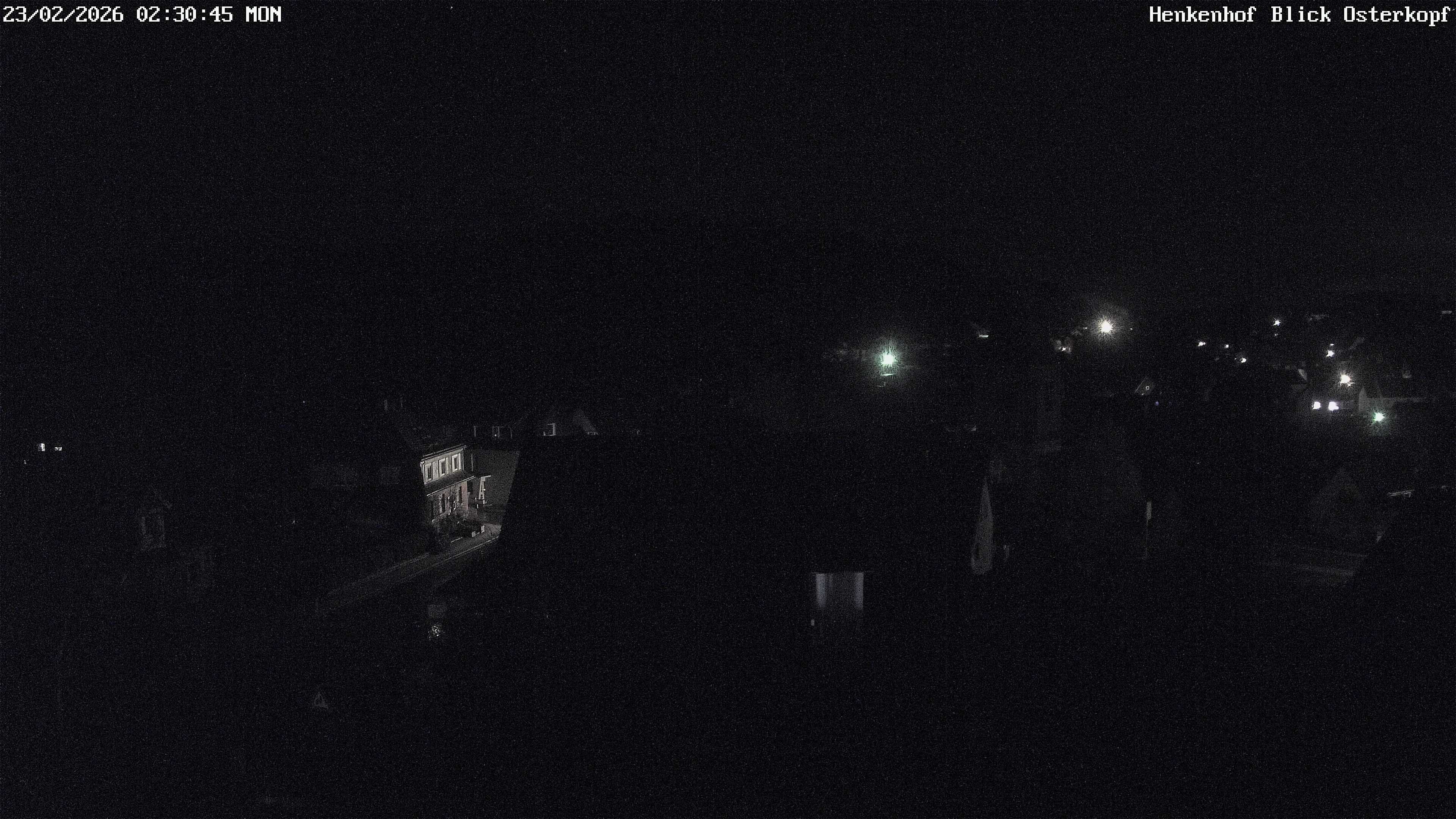 Archiv Foto Webcam Ortsmitte Usseln