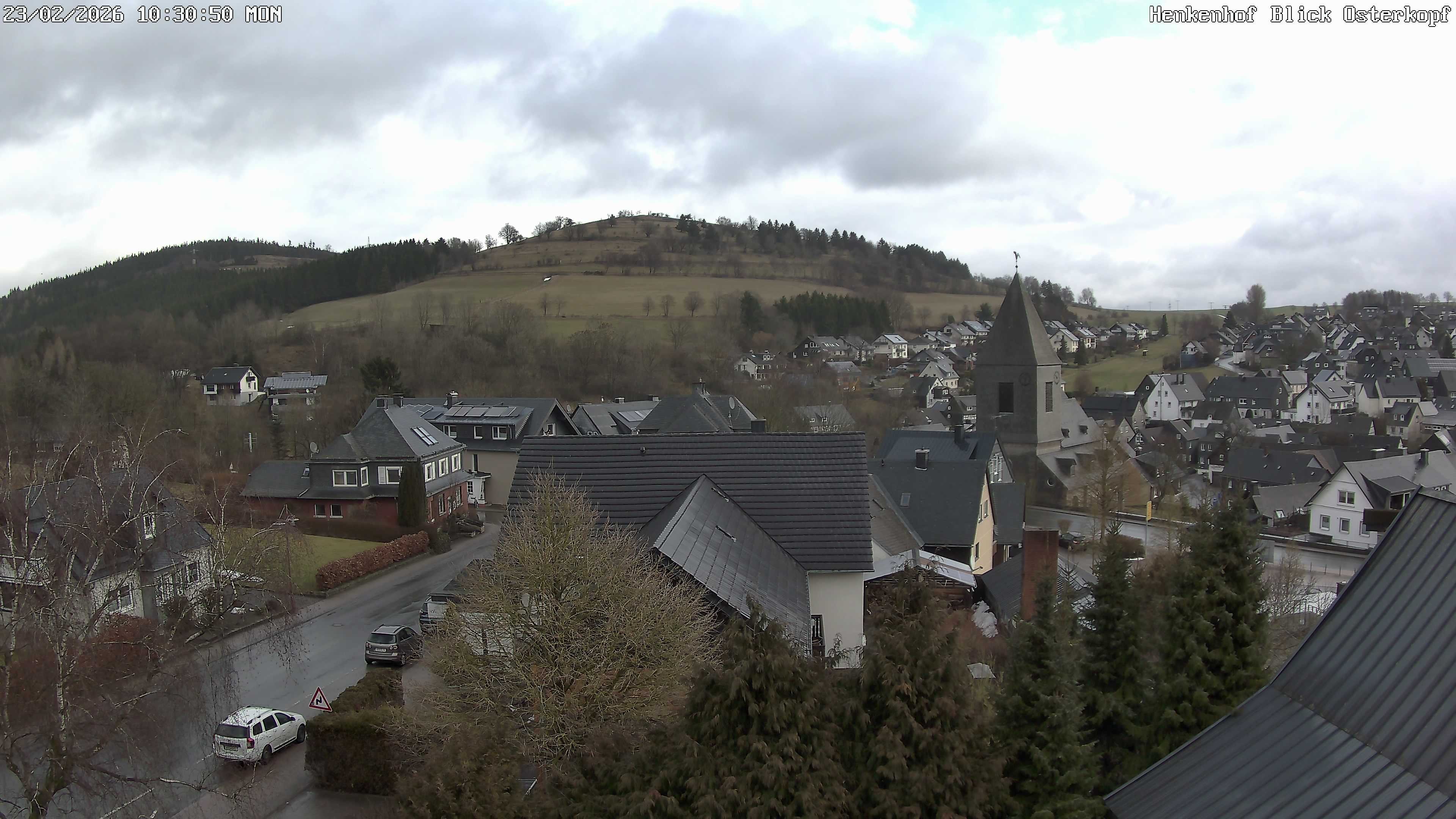 Archiv Foto Webcam Ortsmitte Usseln