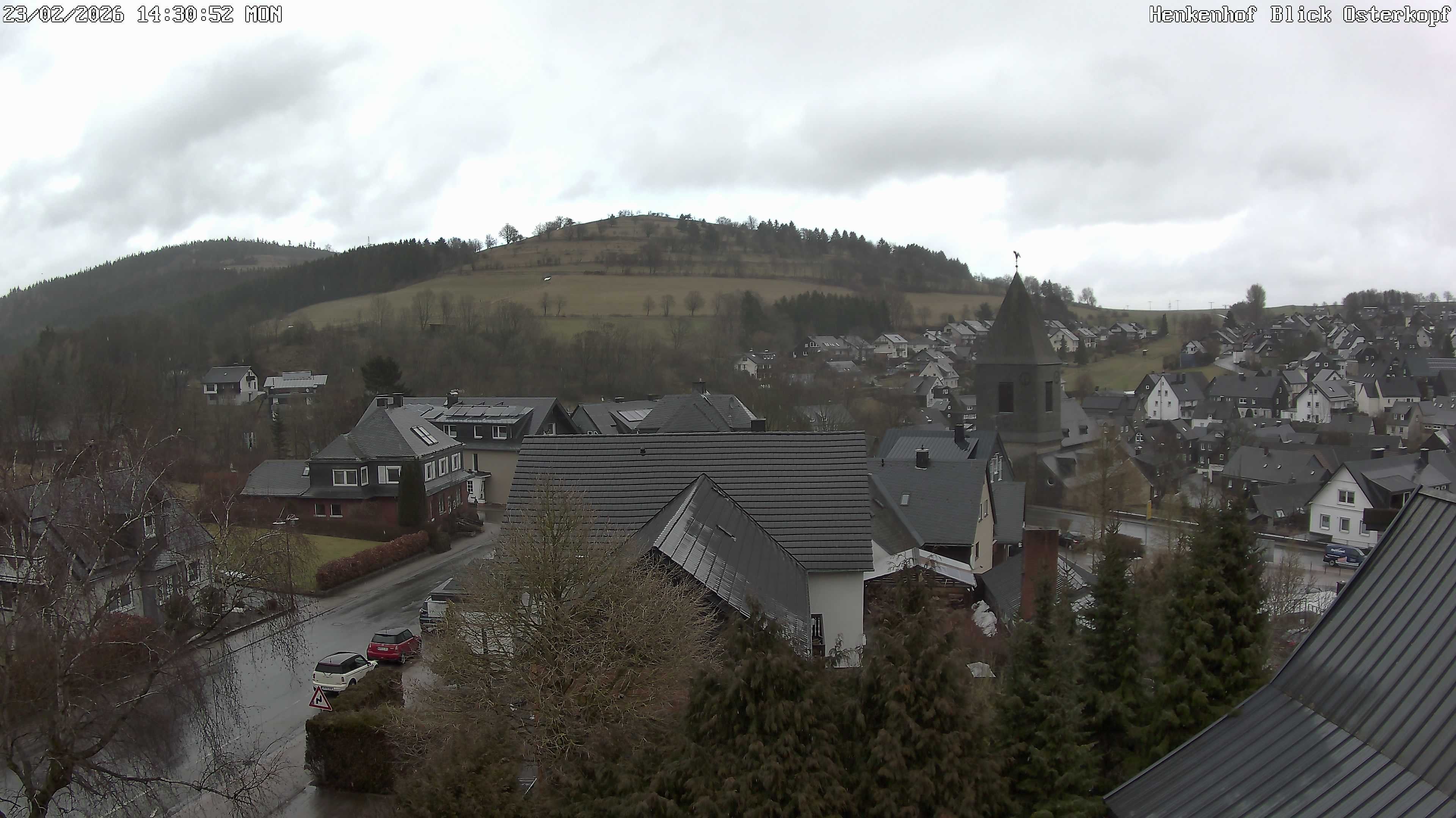 Archived image Webcam Willingen: View Usseln Village
