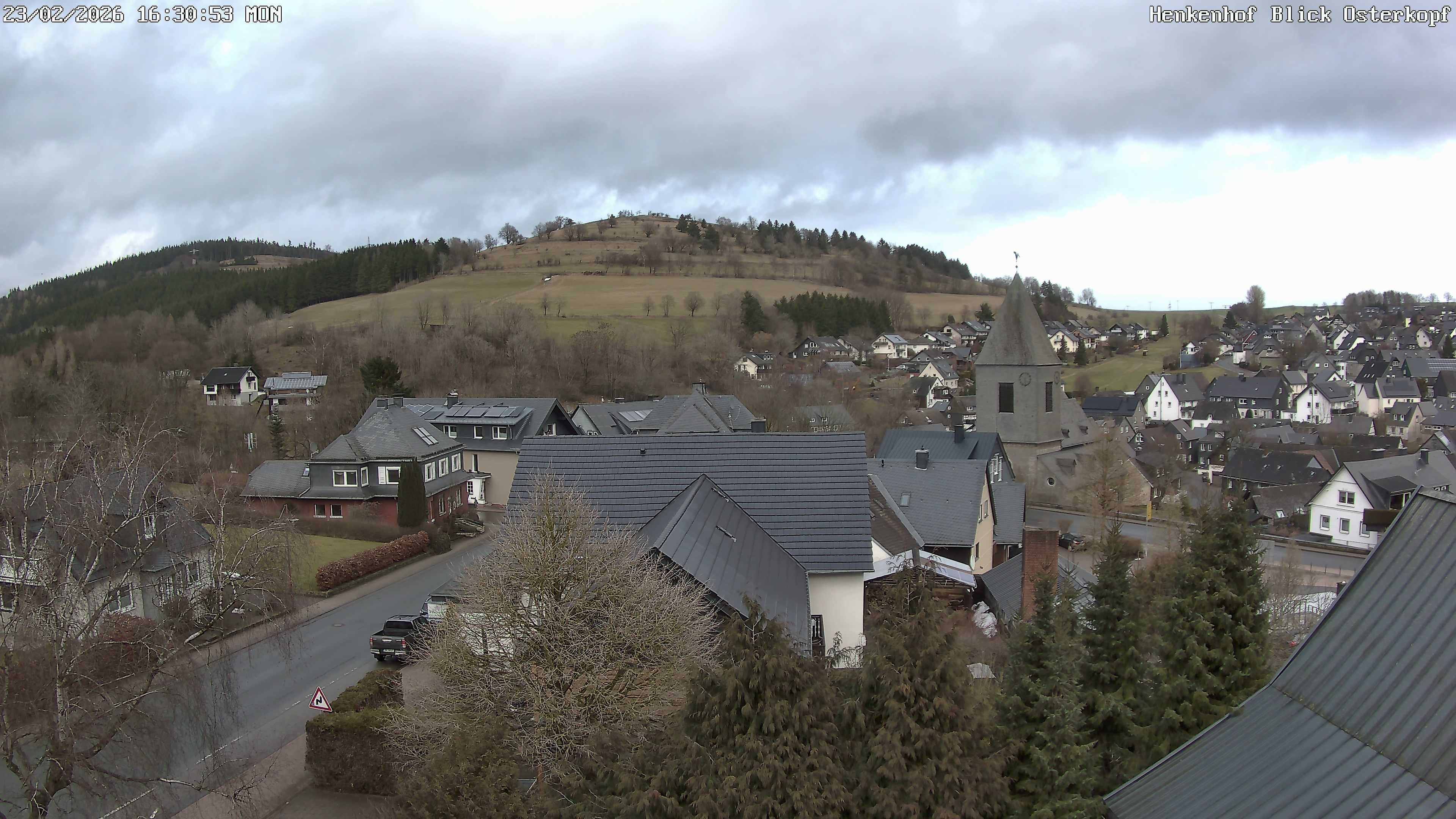 Archived image Webcam Willingen: View Usseln Village