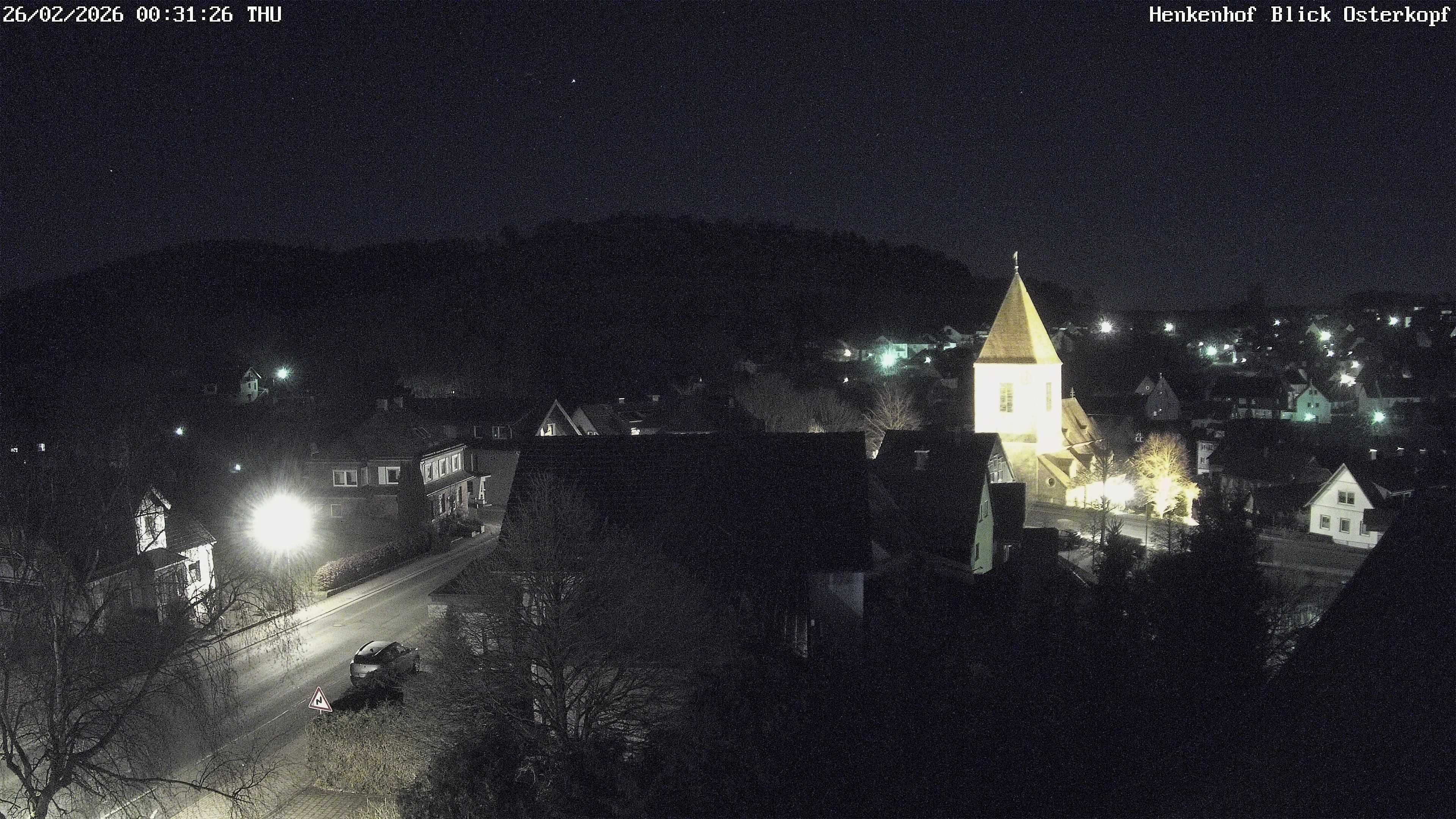 Archived image Webcam Willingen: View Usseln Village