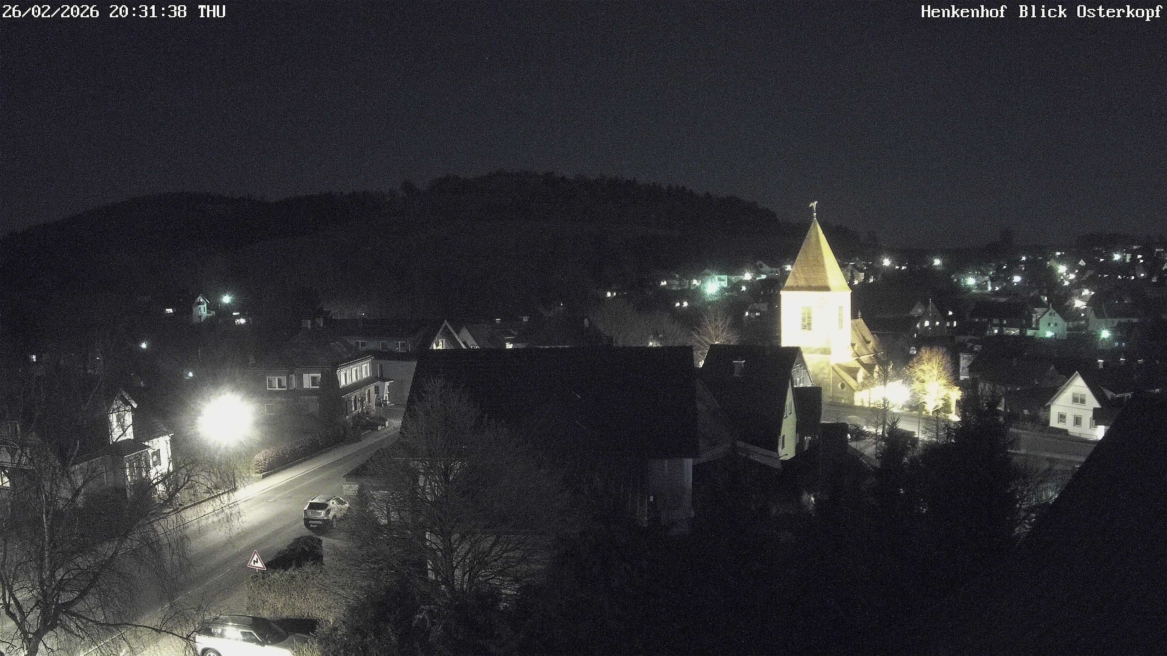 Archived image Webcam Willingen: View Usseln Village