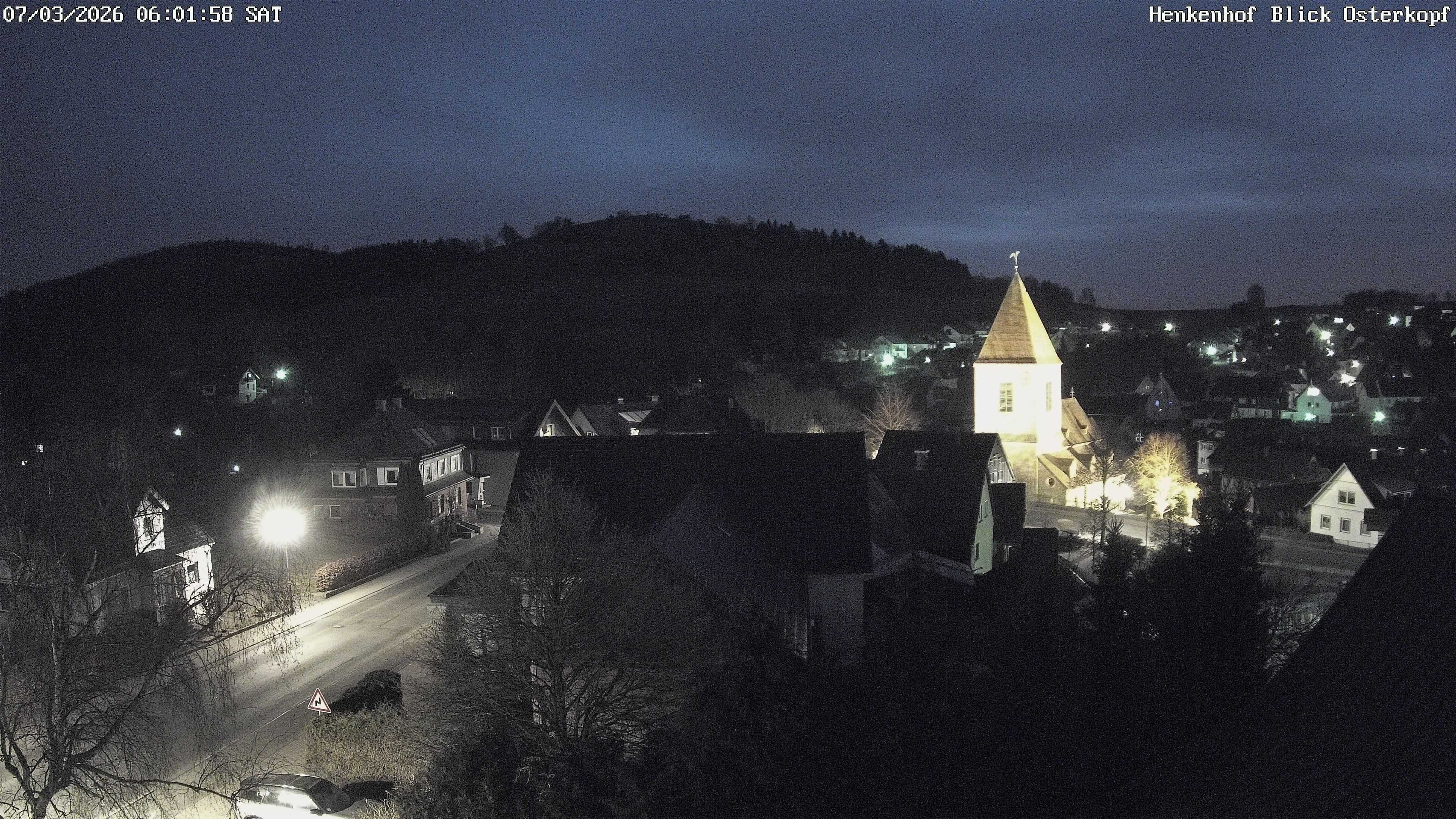 Archiv Foto Webcam Ortsmitte Usseln